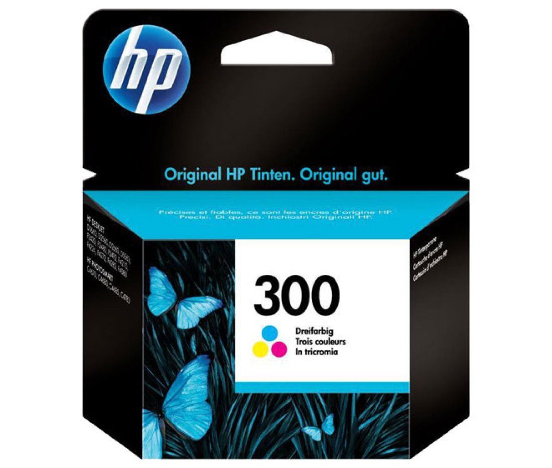 HP Druckerpatrone Tinte Nr. 300 BK black, schwarz Tintenpatrone