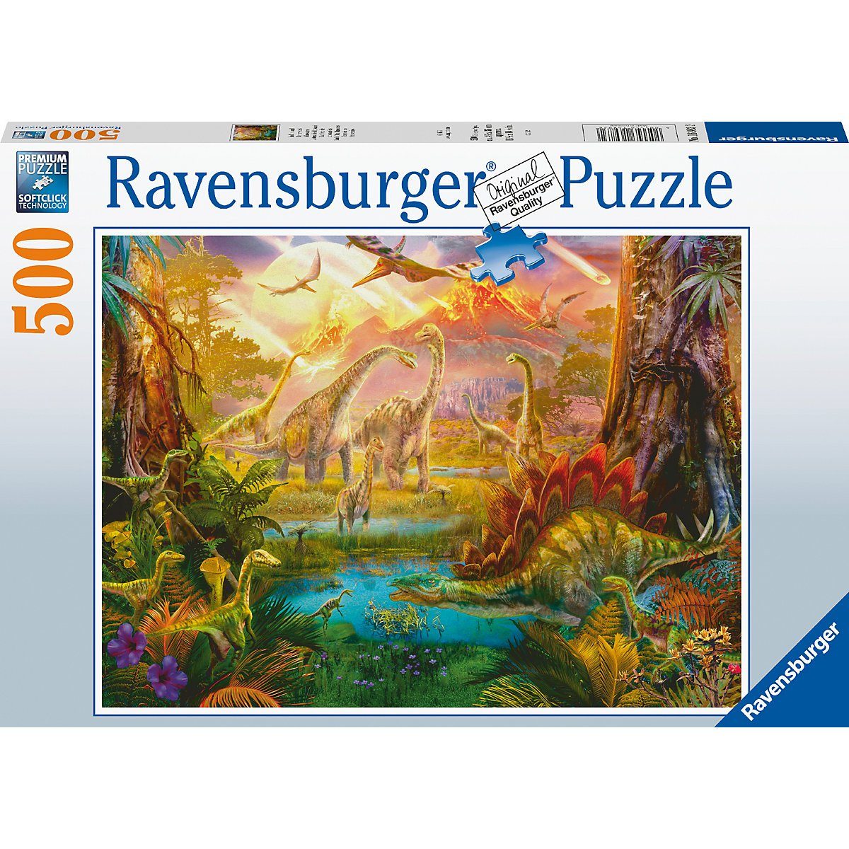 Ravensburger Puzzle »Ravensburger Puzzle - Im Dinoland - 500 Teile«,  Puzzleteile online kaufen | OTTO