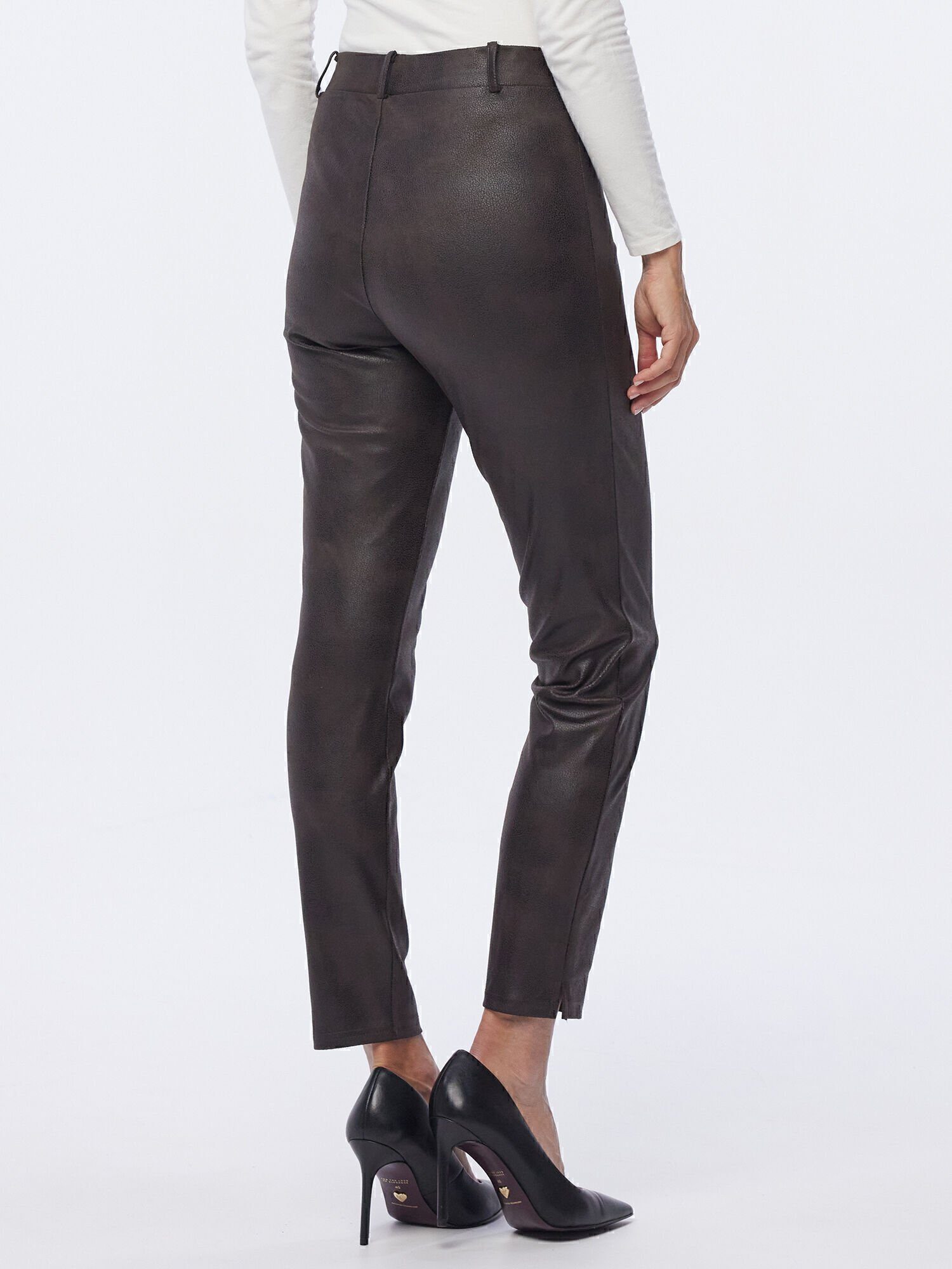 MONACO blue Lederimitathose in Lammnappalederoptik günstig online kaufen