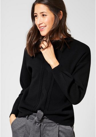 STREET ONE Пуловер с воротником-стойкой