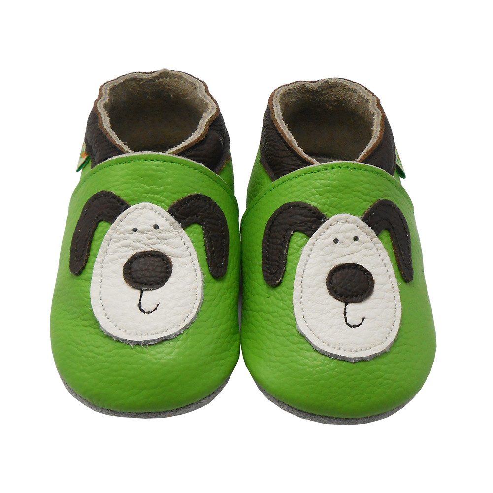 Sayoyo Lederpuschen baby Lauflernschuhe Hausschuhe Weiche 100% Leder Hausschuh