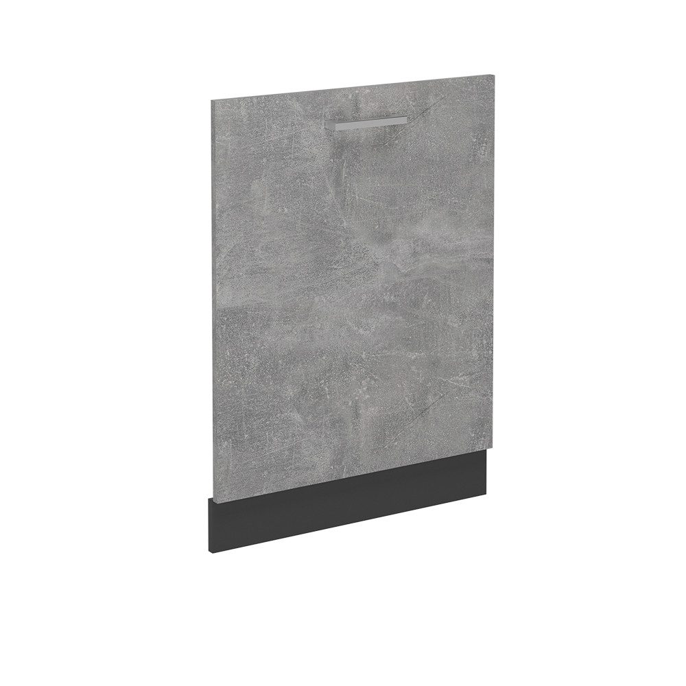 Vicco Frontblende R-Line, Beton/Anthrazit, 60 cm ohne Arbeitsplatte (1 St)