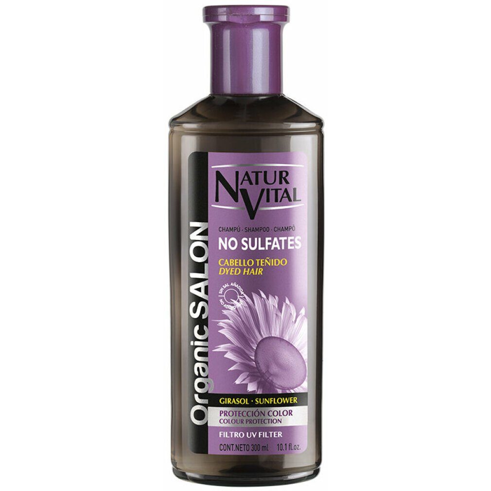 Natur Vital Haarshampoo Organic sulfatfreies Haarshampoo mit UV-Schutz 300ml