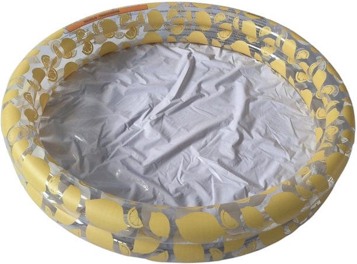 Swim Essentials Pool Swim Essentials Swimming Pool 100 cm Gelb Weiß Limette 100 x 20 cm