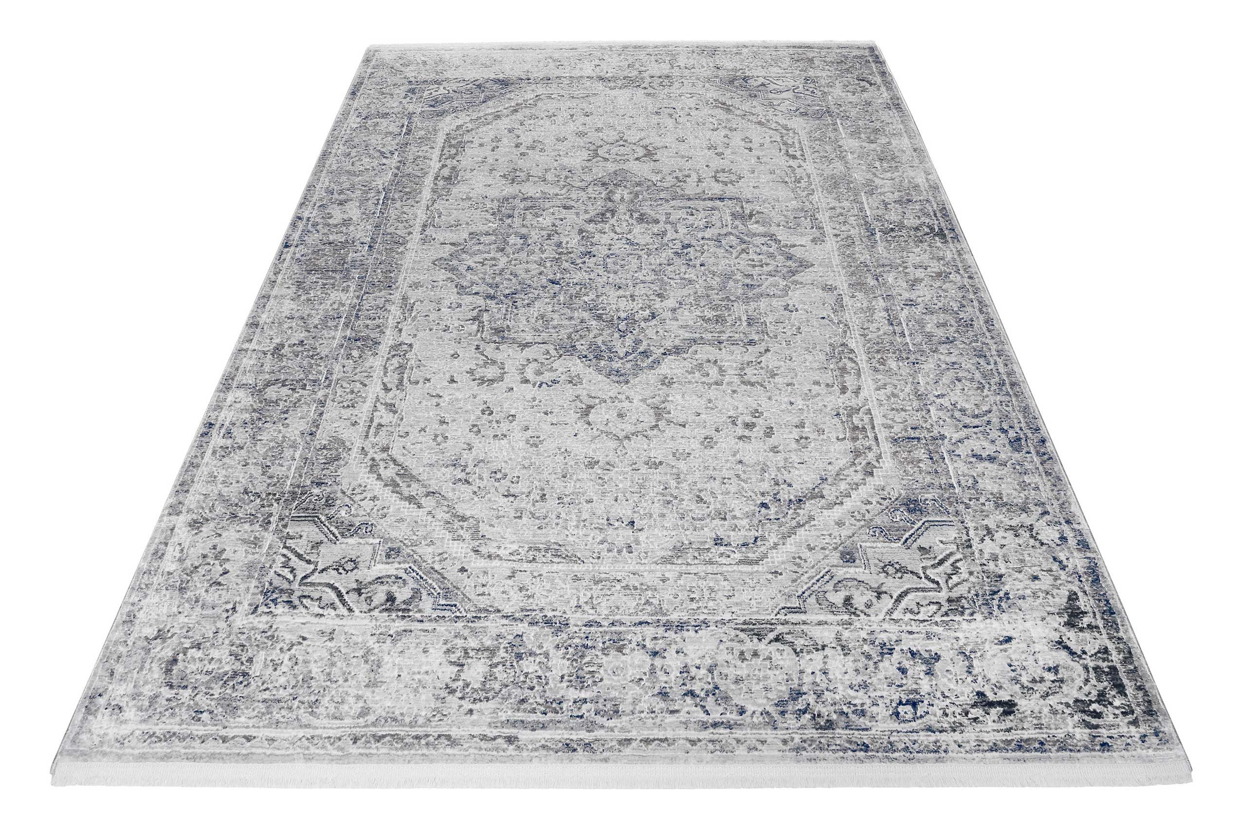 Wecon home Teppich SoHo Touch, rechteckig, Höhe: 7 mm, Hoch-Tief-Struktur, Wohnzimmer