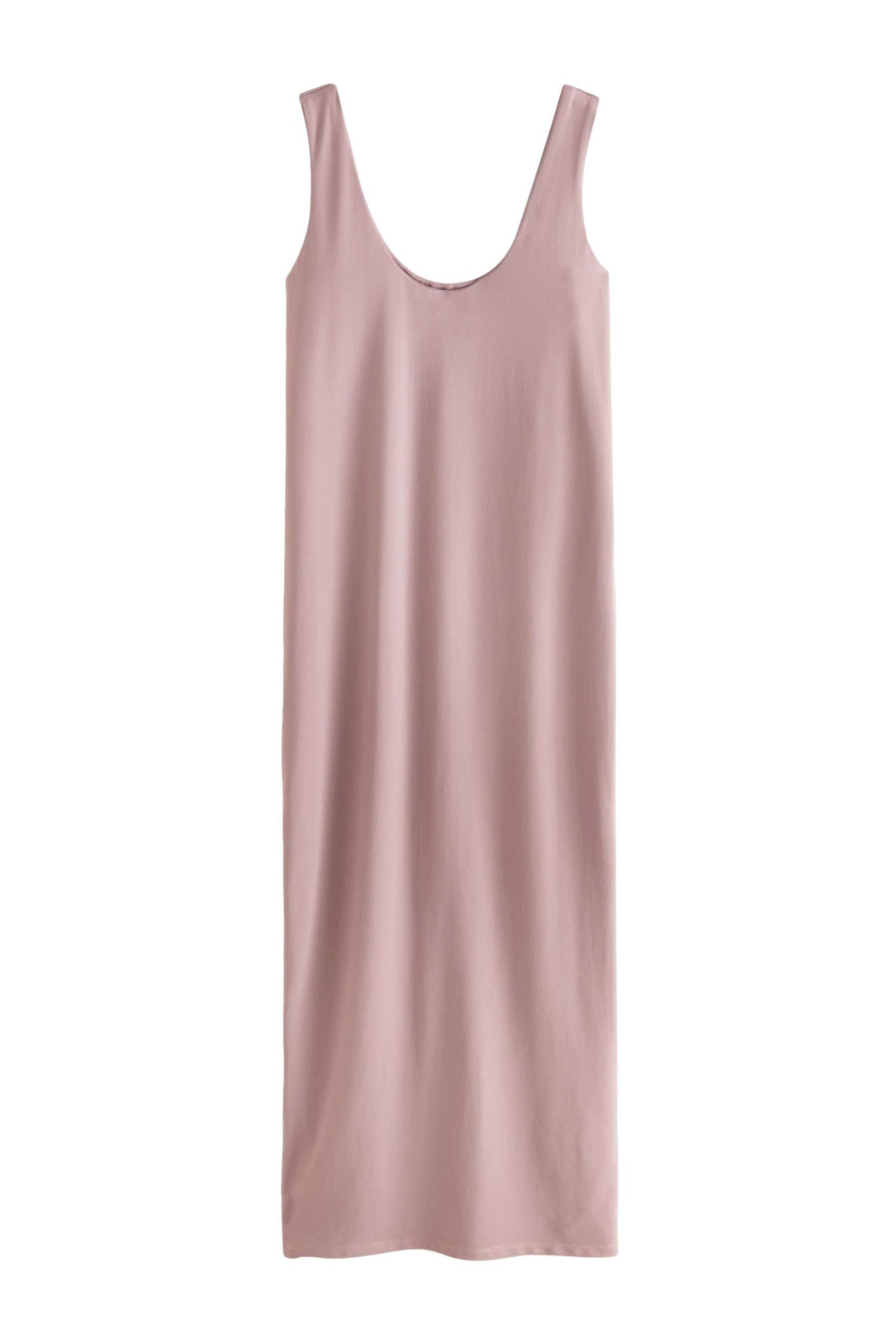 Midikleid Ärmellose Midikleider mit U-Ausschnitt, 2er-Pack