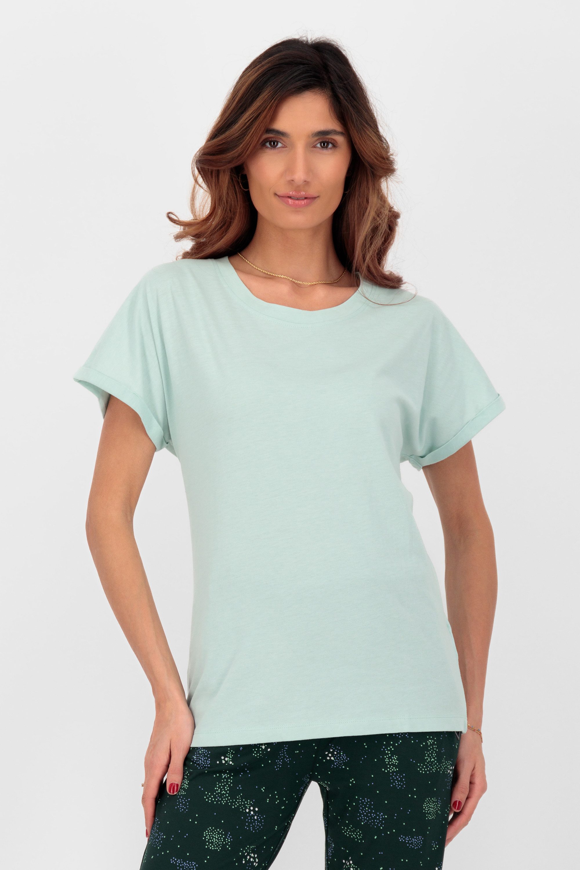 Alife & Kickin Rundhalsshirt Damen MalaikaAK A Kurzarmshirt, T-Shirt