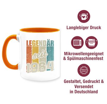 Shirtracer Tasse Legendär seit 1964, Keramik, 60. Geburtstag Tasse