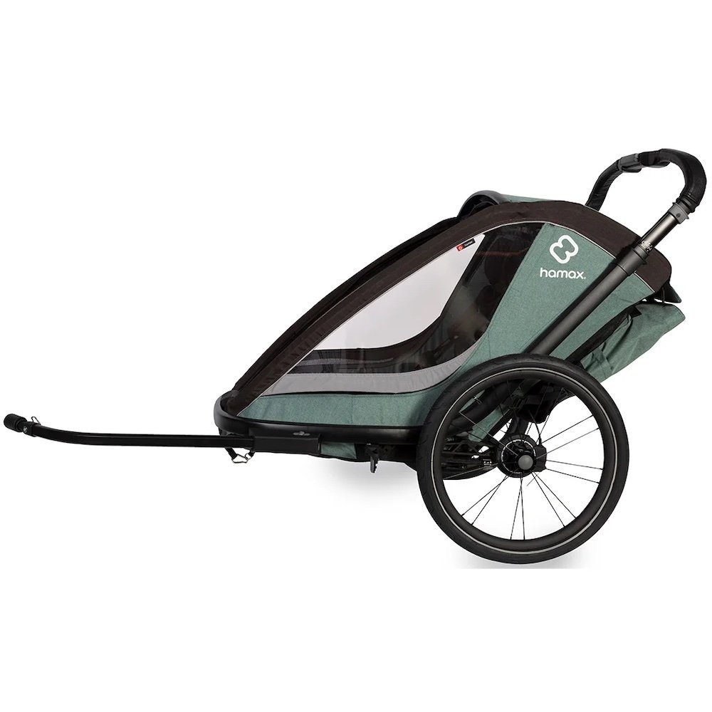 Hamax Fahrradkinderanhänger Cocoon Kinderfahrradanhänger für 1 Kind