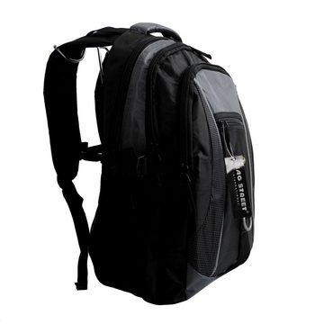 BAG STREET Rucksack Bag Street - Unisex Rucksack Fahrradrucksack Mehrzweckrucksack - Schwa