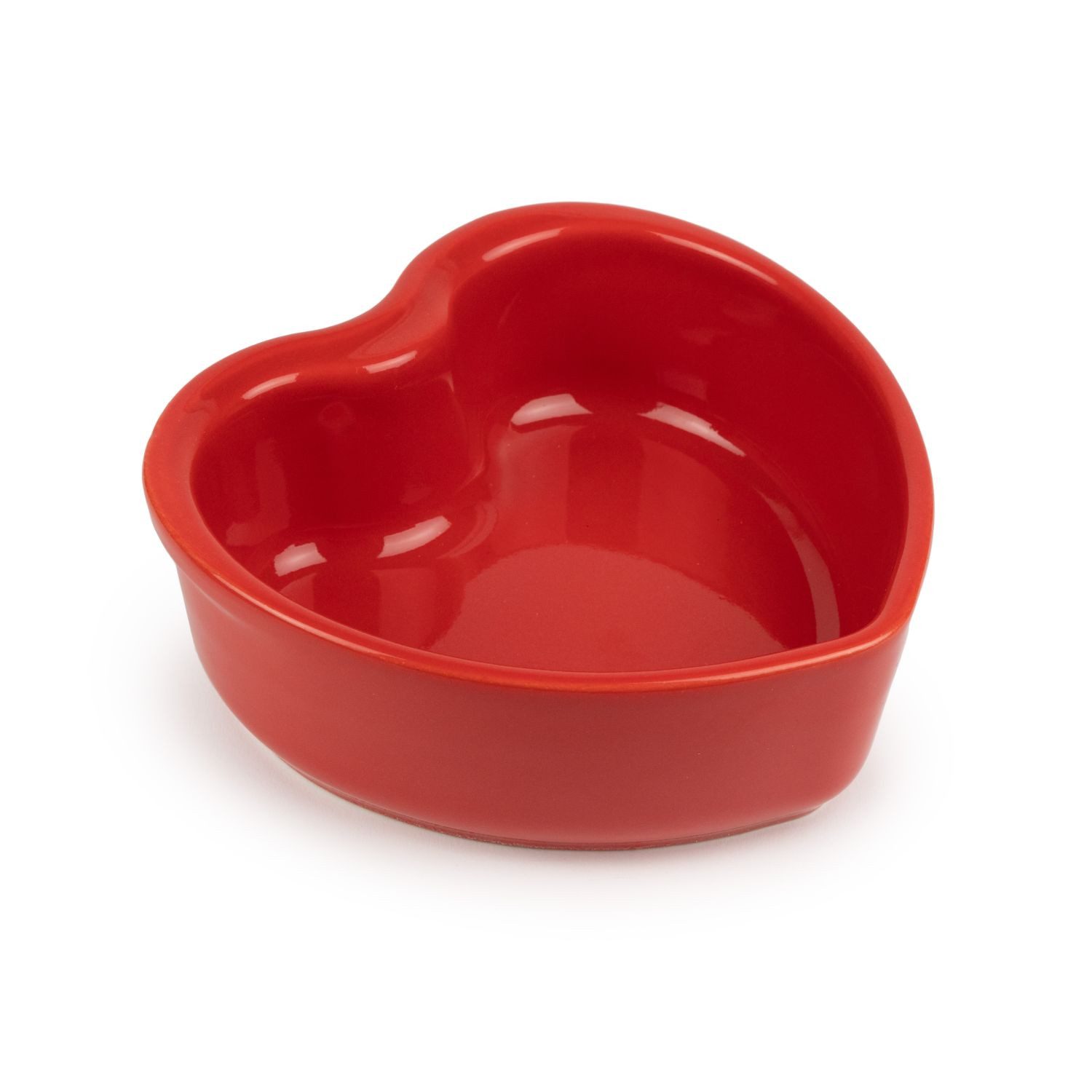 PEUGEOT Auflaufform For You Herzform Rot 13,5 cm 2er Set, Keramik, (2-St)