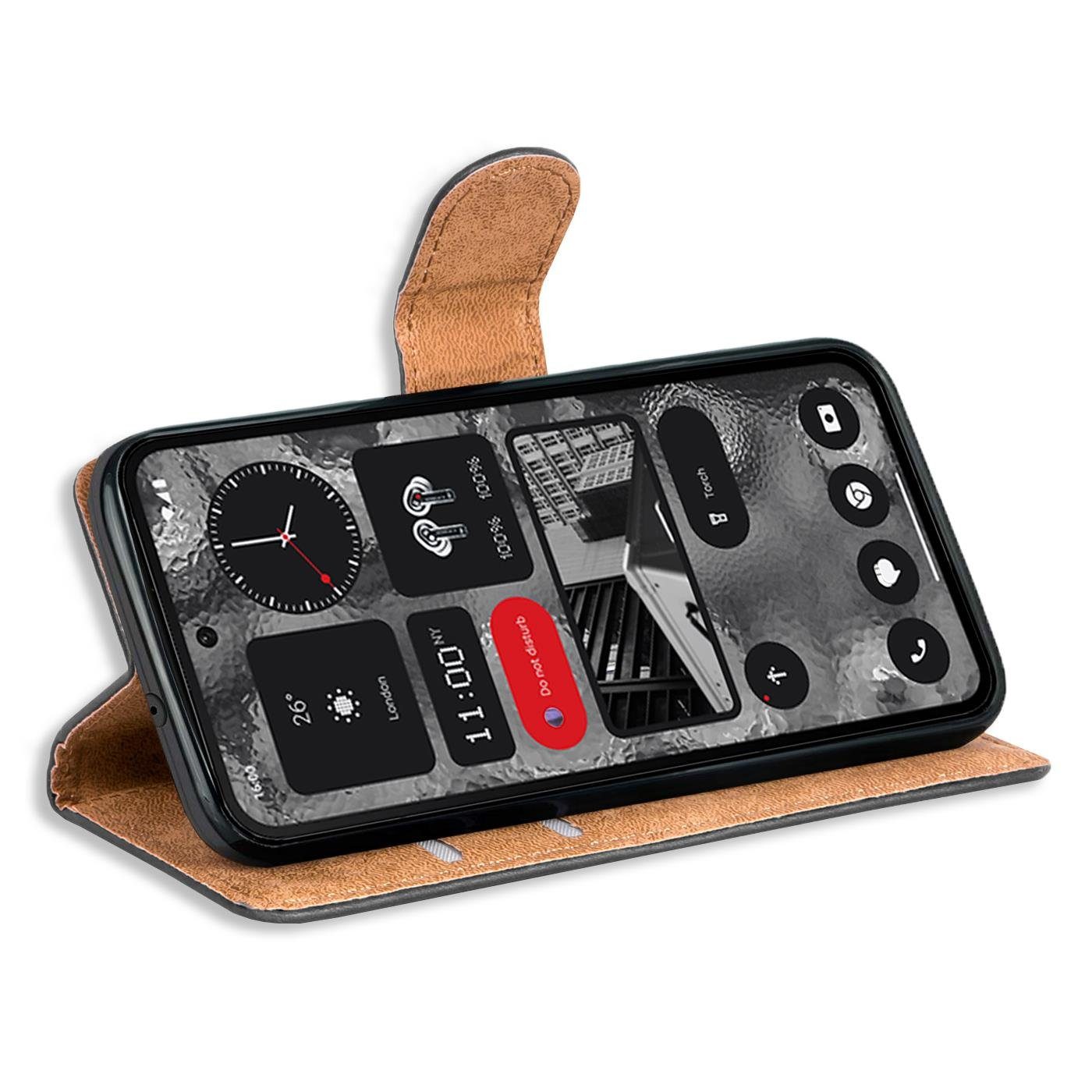 CoolGadget Handyhülle Book Case Handy Tasche für Nothing Phone 2 6,7 Zoll, Hülle Klapphülle Flip Cover für Nothing Phone (2) Schutzhülle stoßfest