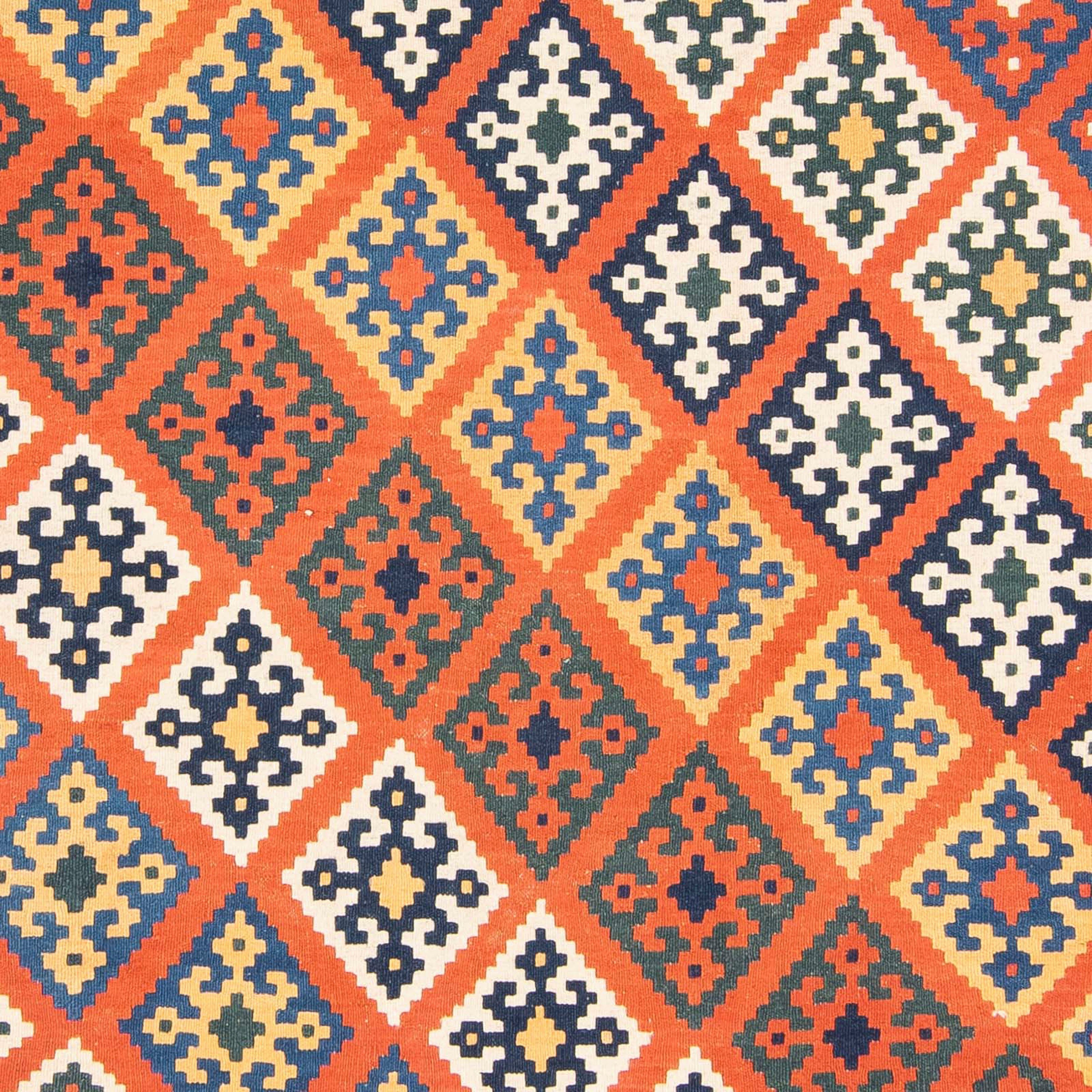 Wollteppich Kelim - rechteckig, Höhe: - cm mm, Oriental 320 254 - mehrfarbig, morgenland, 6 Einzelstück x Wohnzimmer