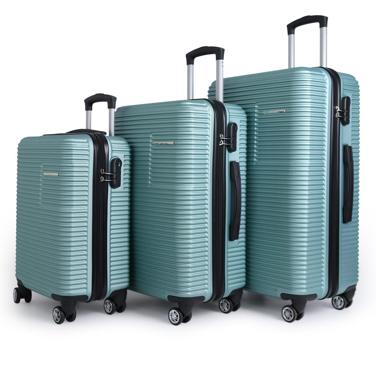 NEWCOM Hartschalen-Trolley Hartschalenkoffer / ABS Reisekoffer günstig online kaufen