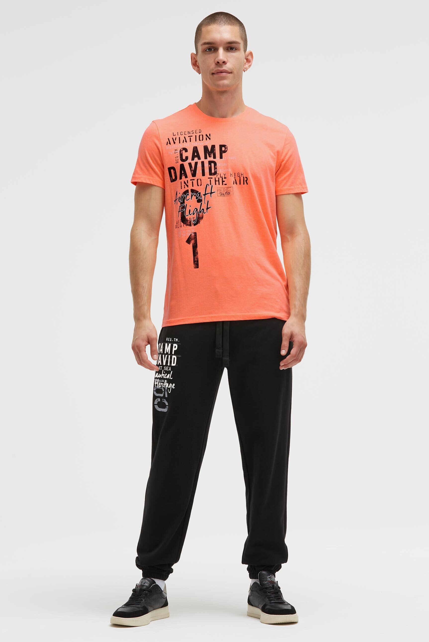 CAMP DAVID Sporthose mit Elastikbund und Kordel