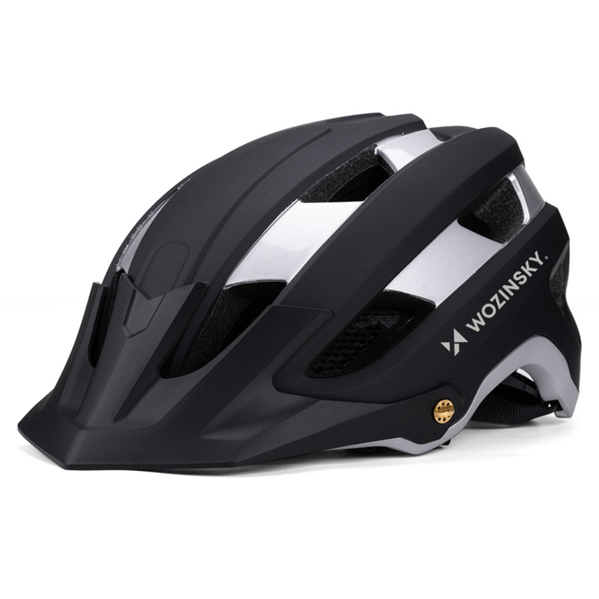 Wozinsky Fahrradhelm HT-001, Leichte Bauweise, hohe Belüftung, präzise Größenverstellung