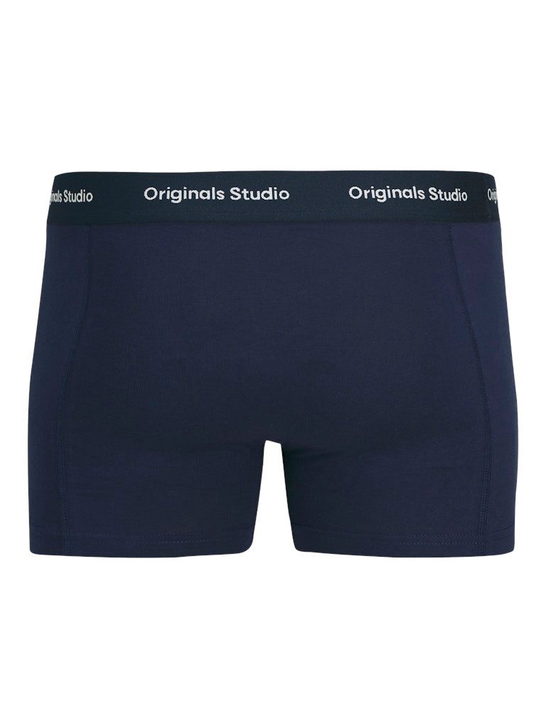 Jack & Jones Junior Boxer JACVESTERBRO SOLID TRUNKS 3 PAC (Spar-Set, 3-St., 3-teilig) mit Logo-Elastikbund