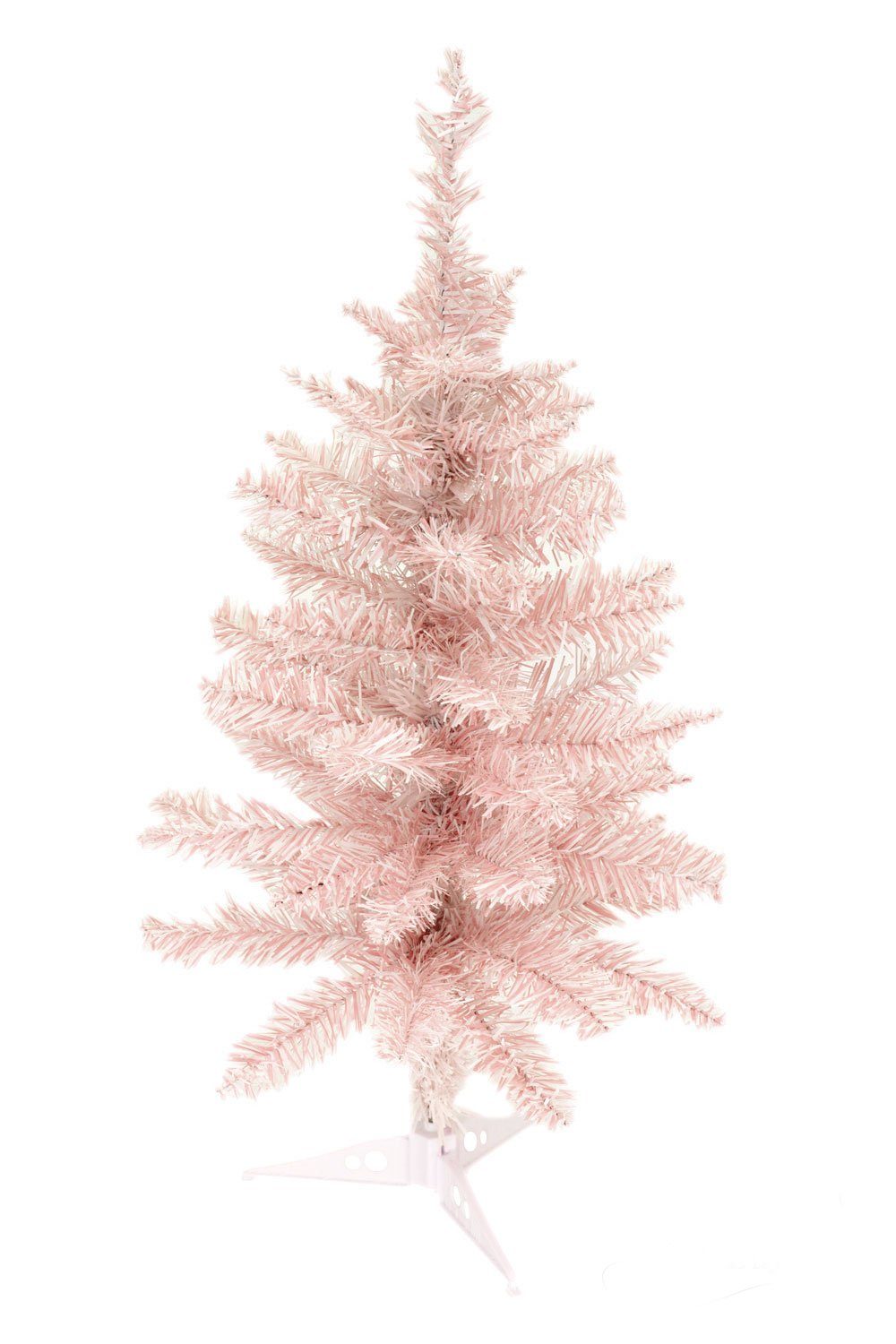 Creativery Künstlicher Weihnachtsbaum, Tannenbaum künstlich 60cm, rosa