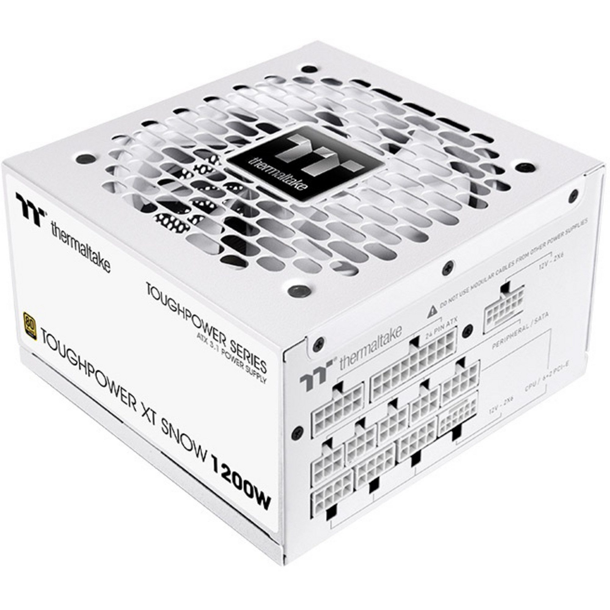 Thermaltake Thermaltake Toughpower XT 1200W Snow, PC-Netzteil, PC-Netzteil (80 PLUS Gold)