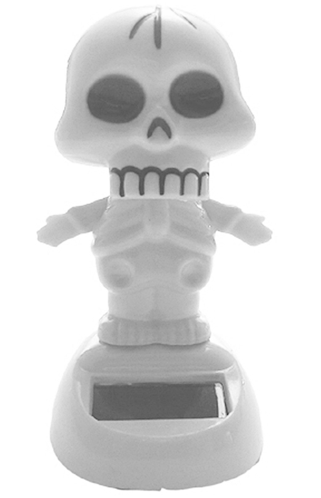 Ebaxx Dekofigur Solar Wackelfigur Eule Skelett günstig online kaufen