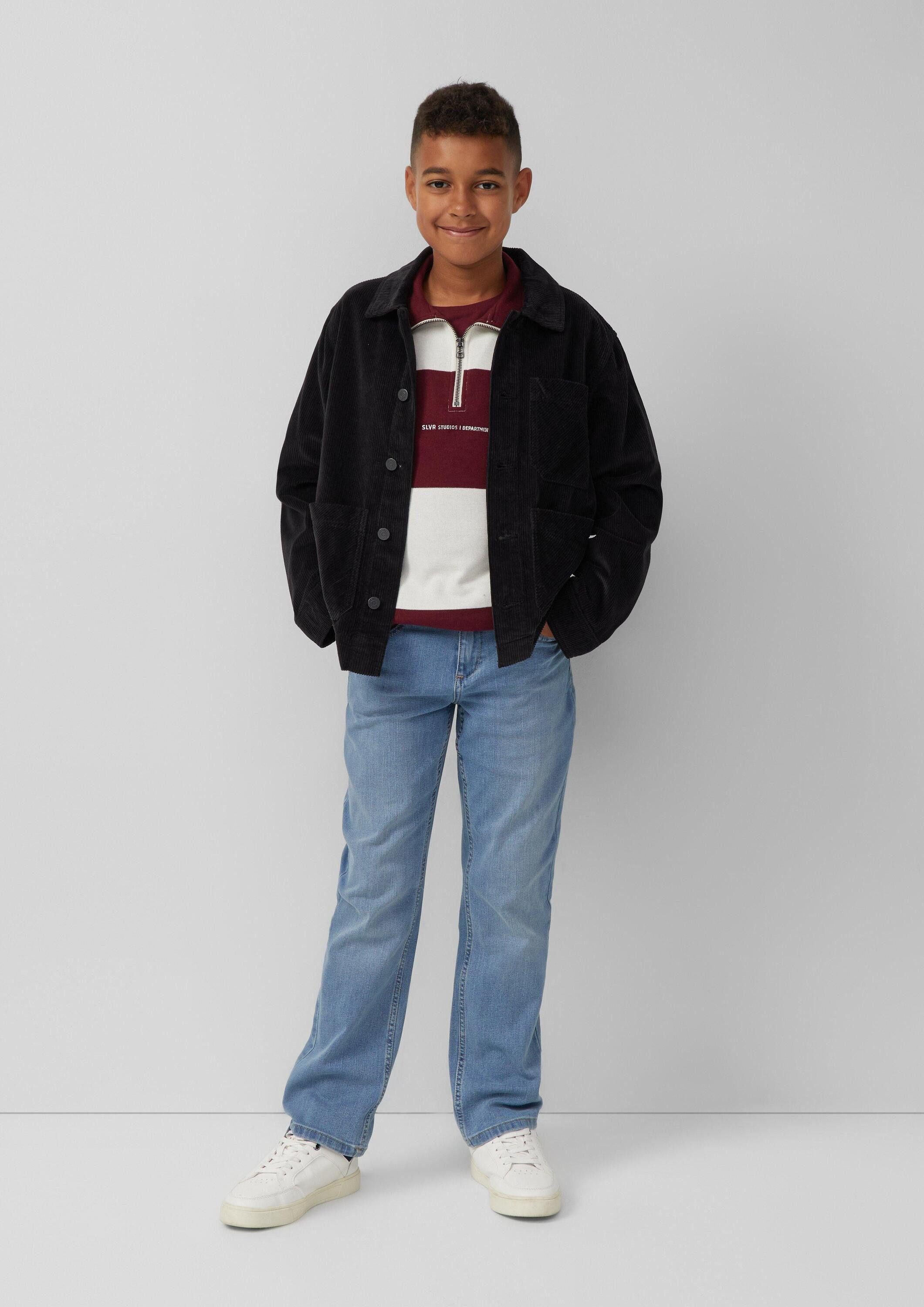 s.Oliver Regular-fit-Jeans Jeans-Hose PETE Jeans Pete / Regular Fit / Mid Rise / Straight Leg