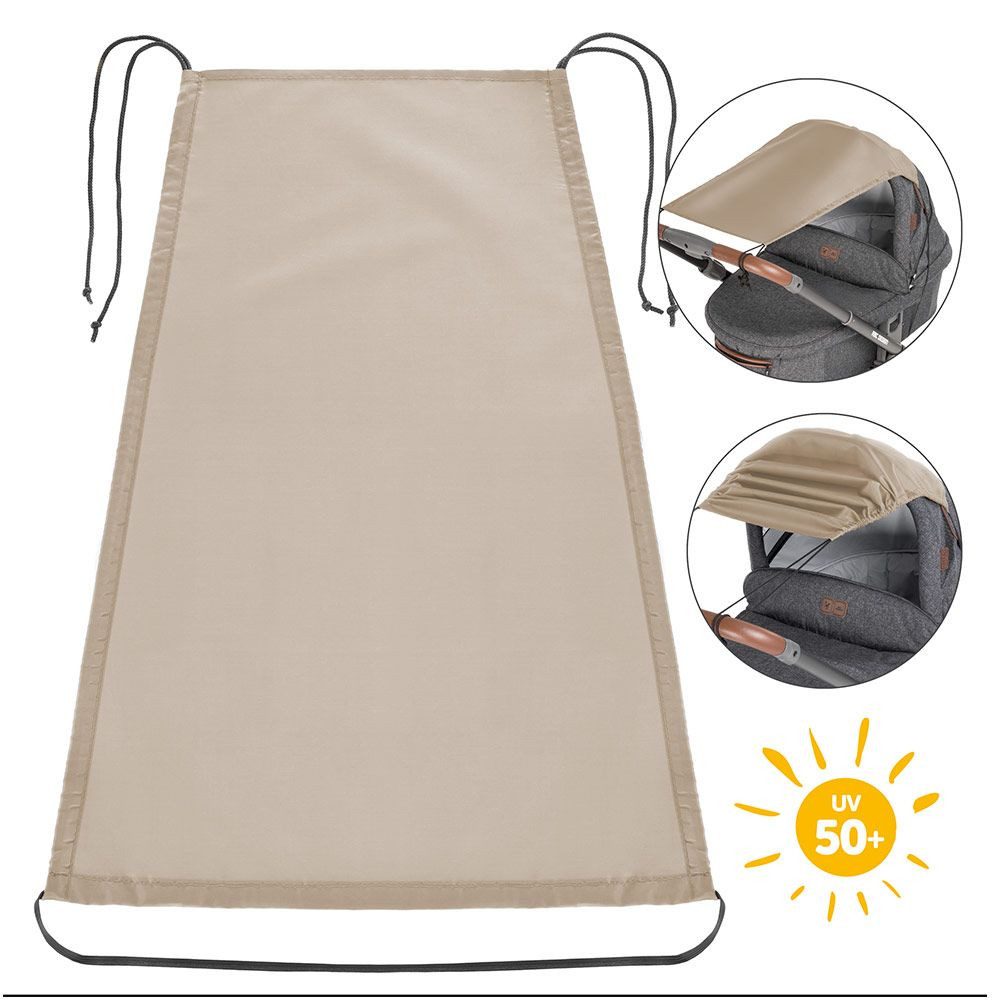 Zamboo Kinderwagen-Sonnenschutzhülle Universal - Beige, Sonnensegel günstig online kaufen
