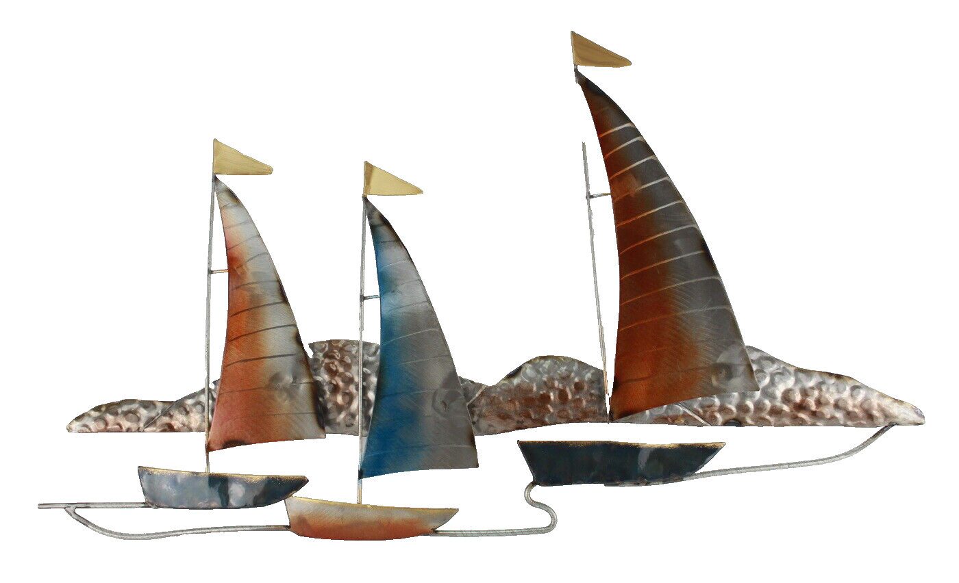 Kaufhaus le petit Wanddekoobjekt Wanddeko Schiff Metall Segelboot Maritim S günstig online kaufen