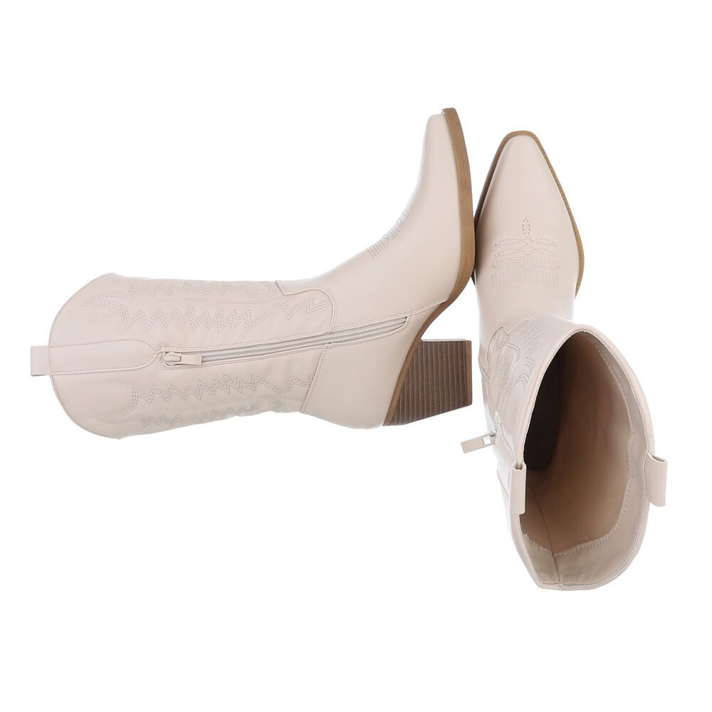 Ital-Design Damen Cowboyboots Western Westernstiefel (87336808) Blockabsatz günstig online kaufen