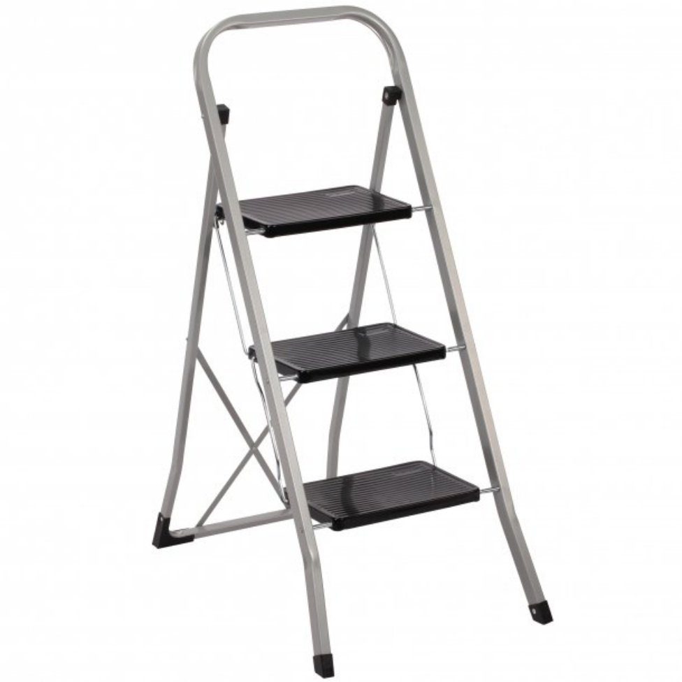 axentia Klapptritt Klapptritt, Stahl, 3 Stufen 251202 (1-St)