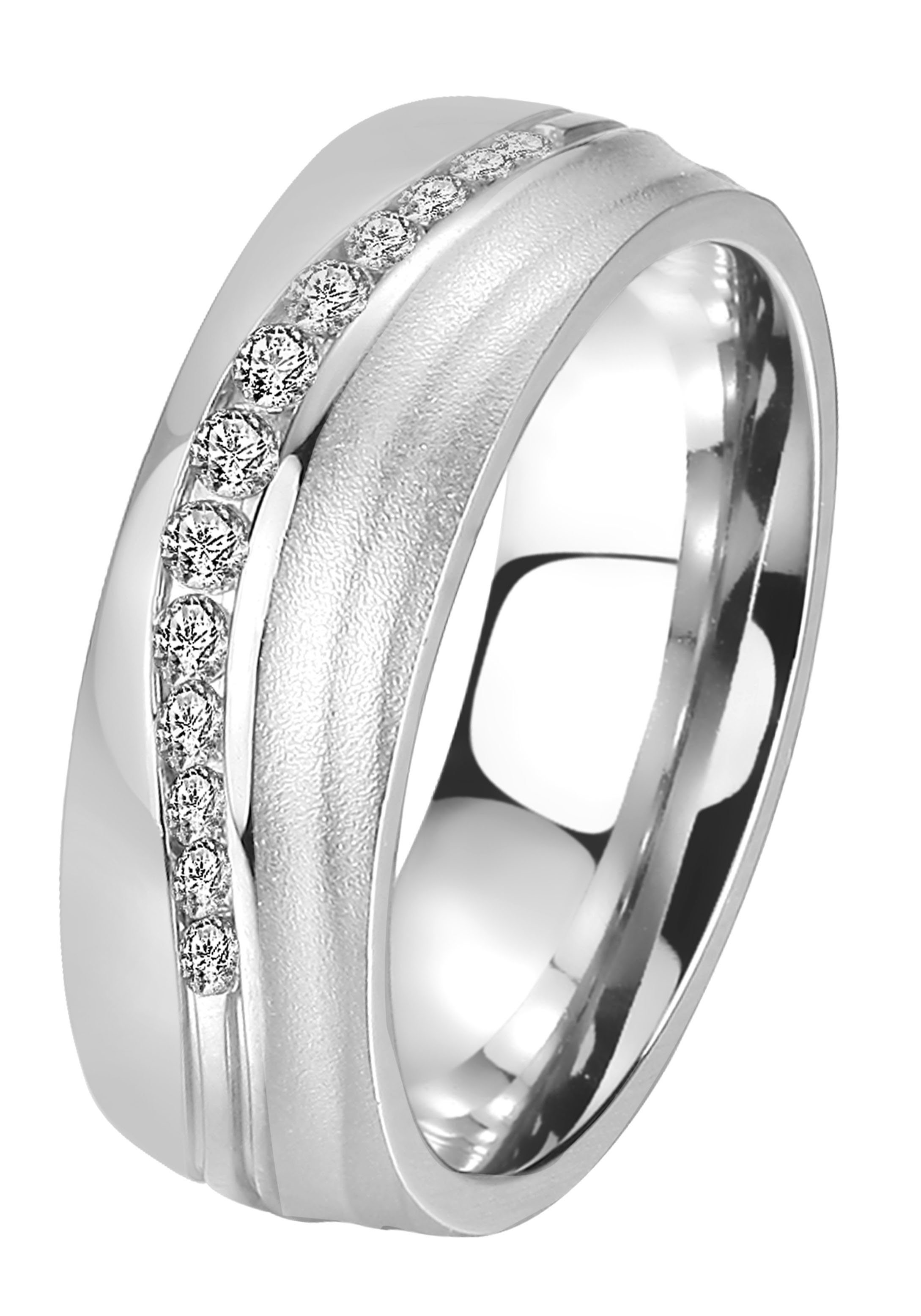 DOOSTI Trauring Schmuck Geschenk Edelstahl Trauring Ehering Partnerring LIE günstig online kaufen