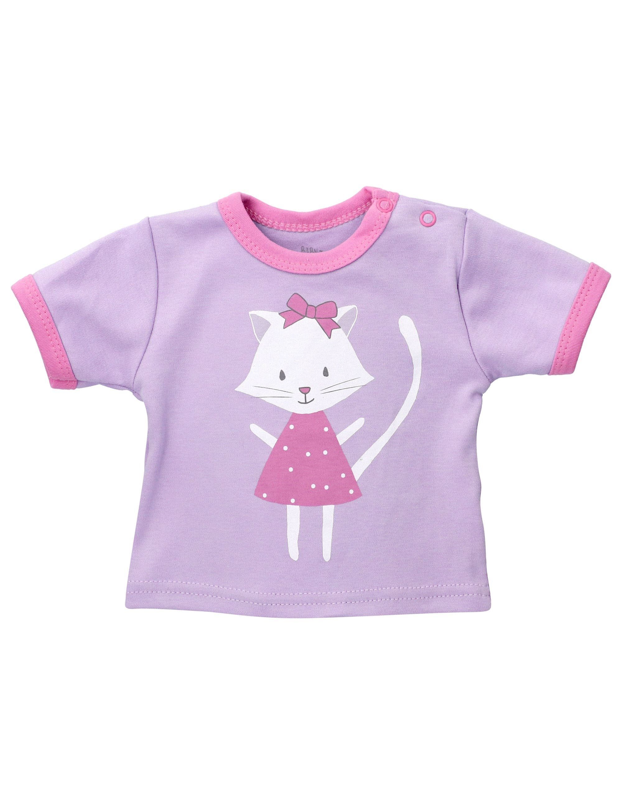 Baby Sweets Langarmshirt T-Shirt Katze, Cupcake Little (1-tlg)