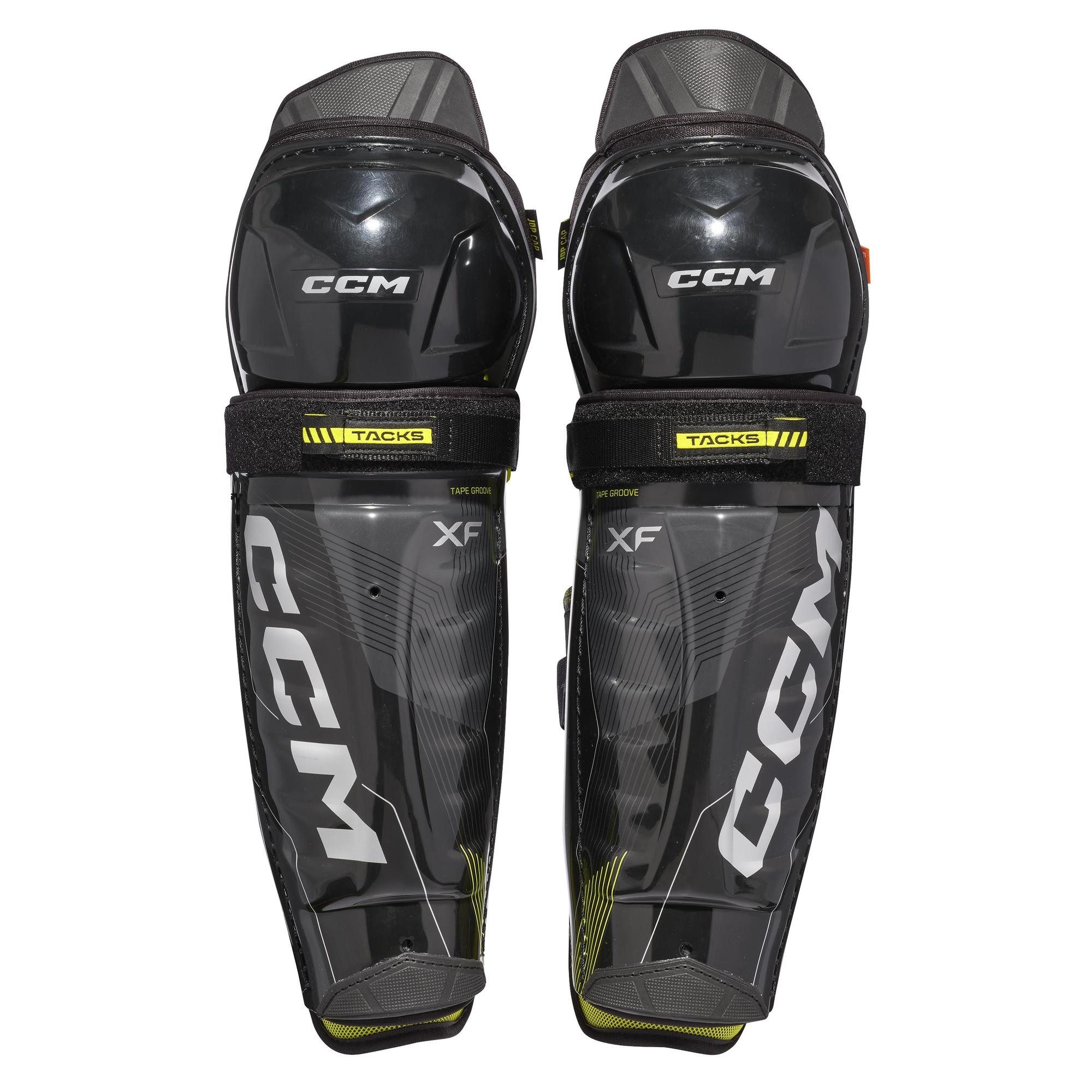 Eishockey Schienbeinschoner Beinschutz CCM TACKS XF Junior