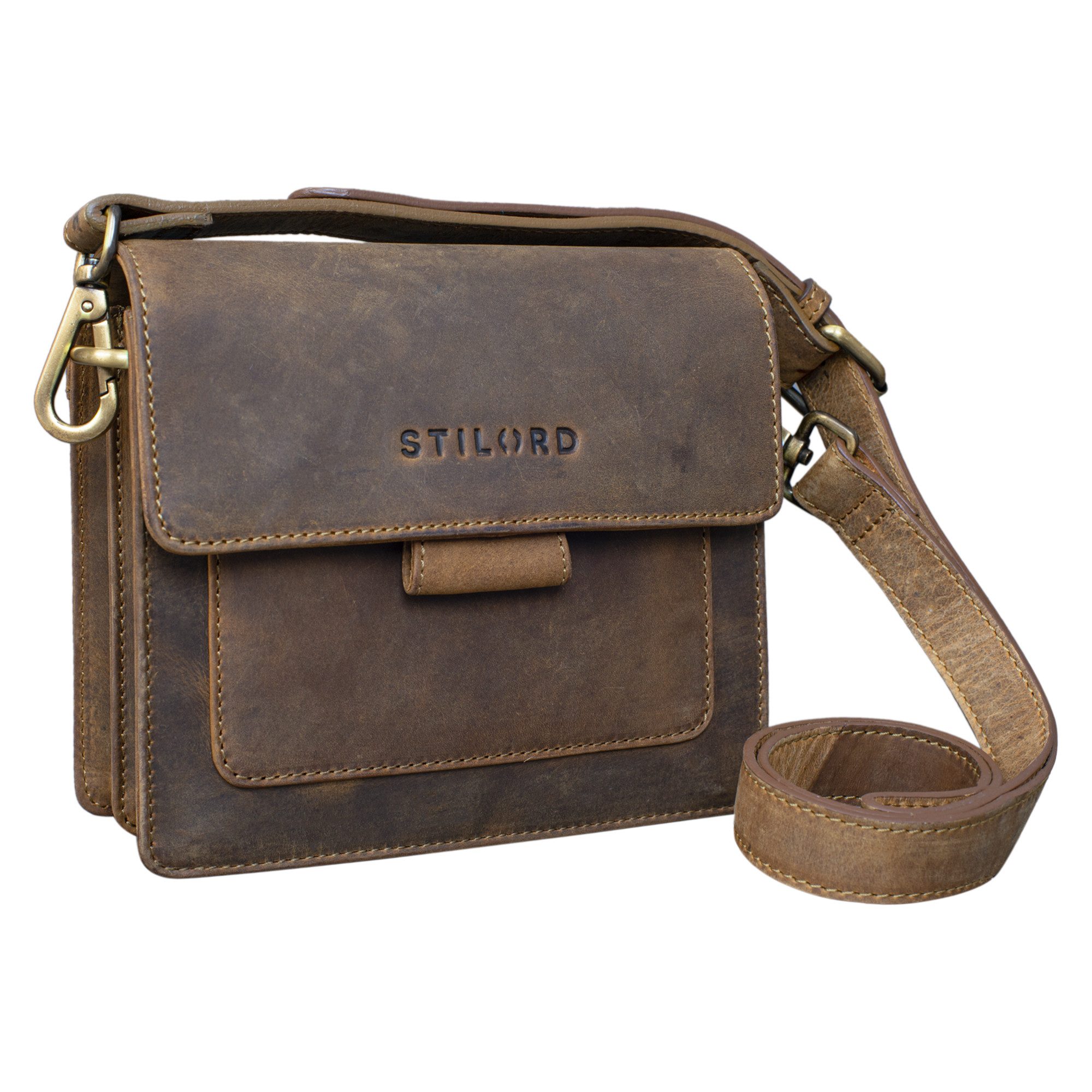 STILORD Handtasche "Naomi" Elegante Ledertasche Damen