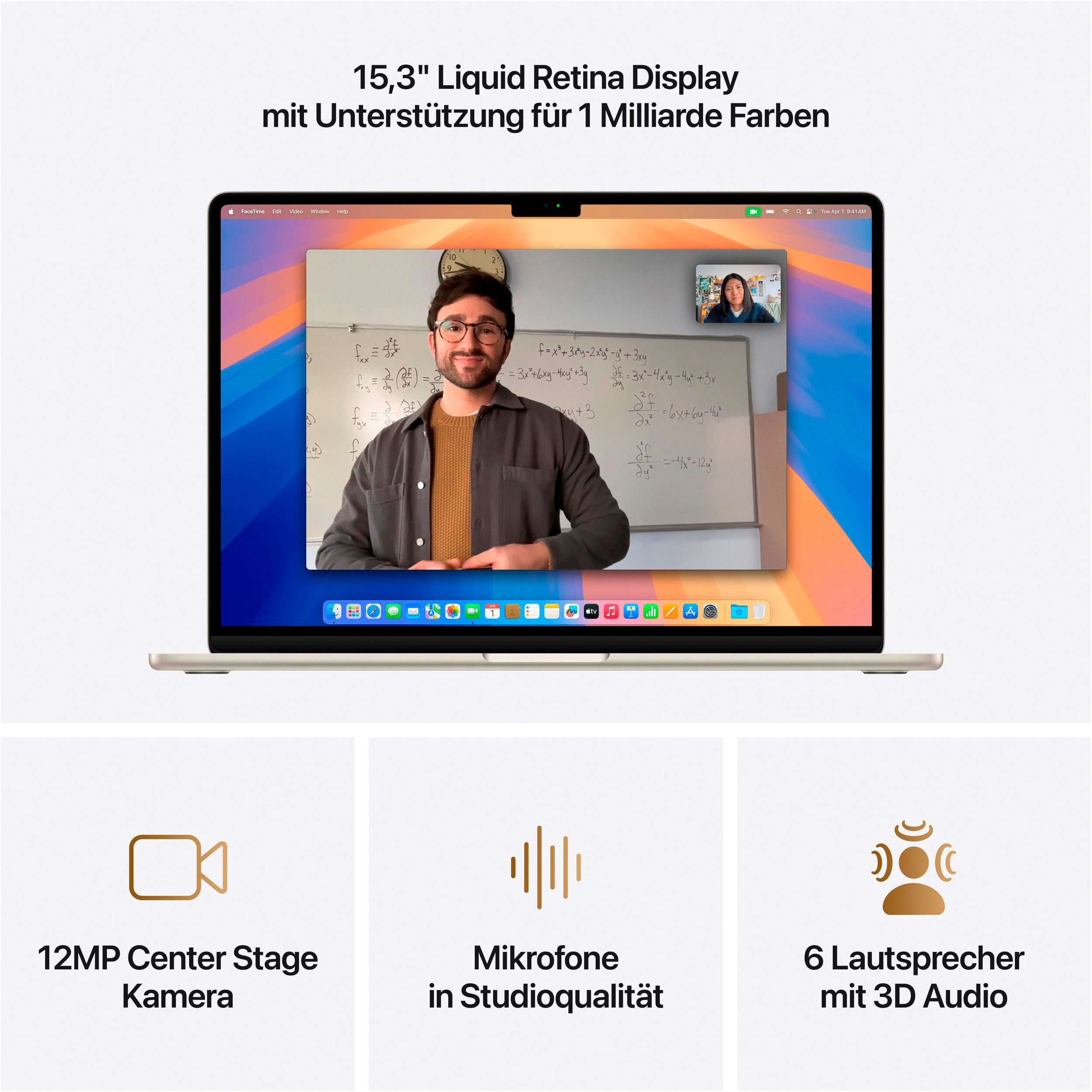 Apple MacBook Air 15" CTO Notebook (38,91 cm/15,3 Zoll, Apple M4, 10-Core GPU, 1000 GB SSD)