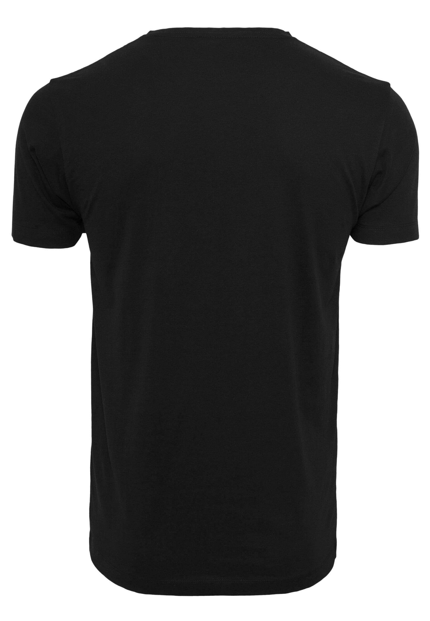 Merchcode T-Shirt Herren Marvel (1-tlg) black Tee Character Logo