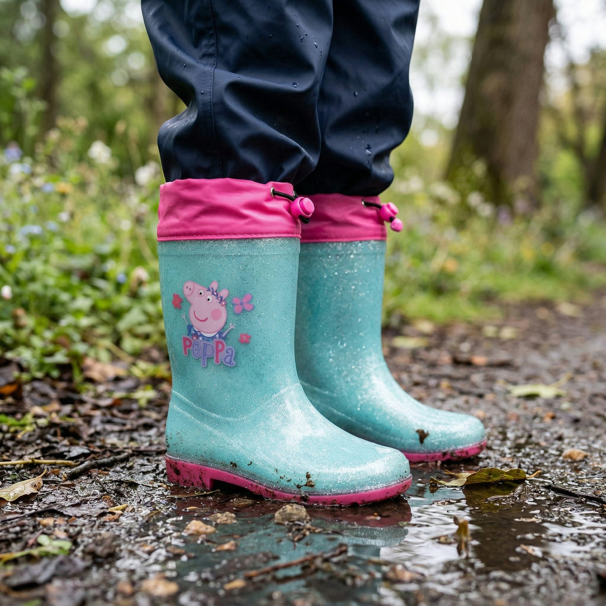 Peppa Pig Peppa Wutz Kinder Mädchen Stiefel Regenstiefel Gummistiefel – Bild 5 von 5