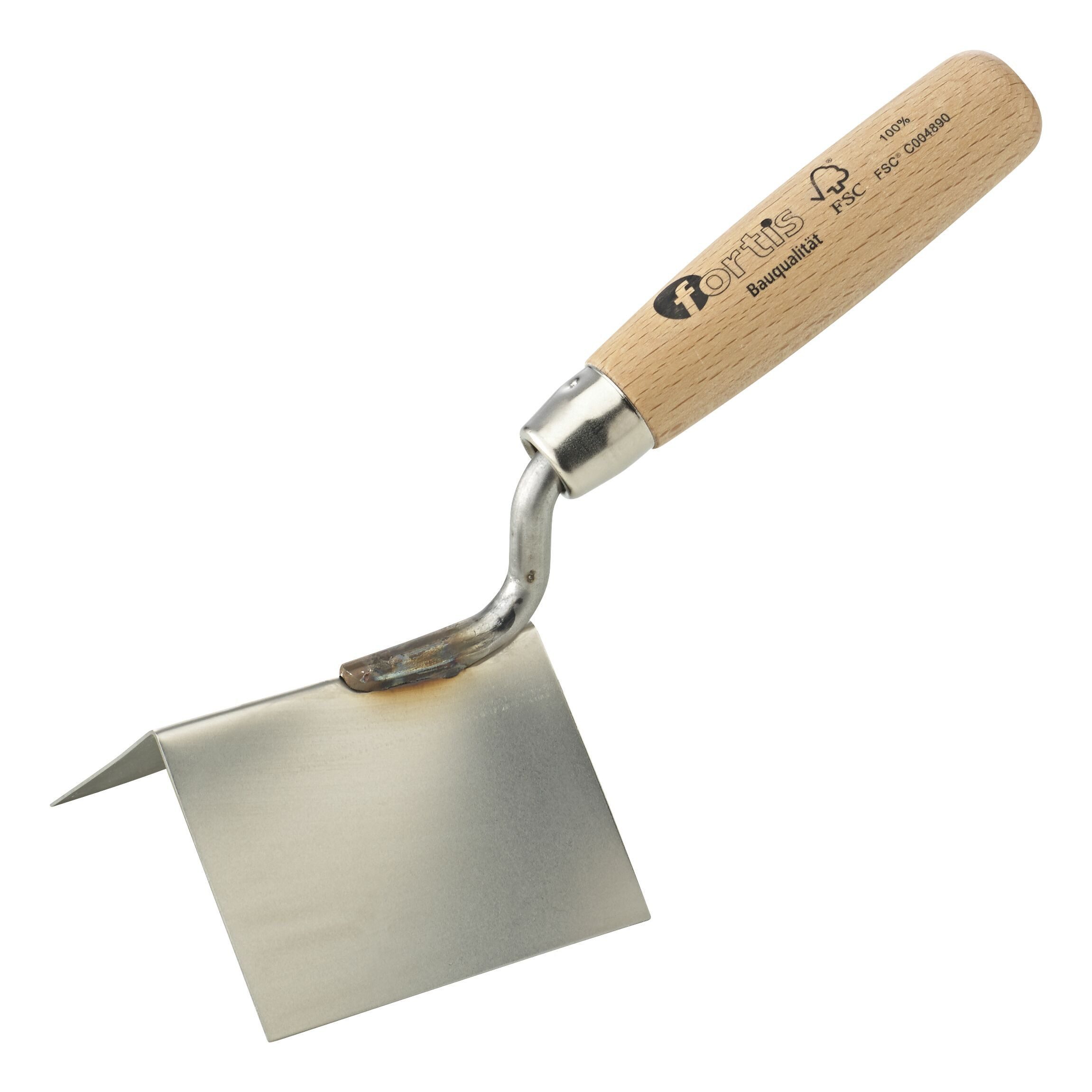 fortis Putzkelle Außeneckenkelle 60 mm rostfrei