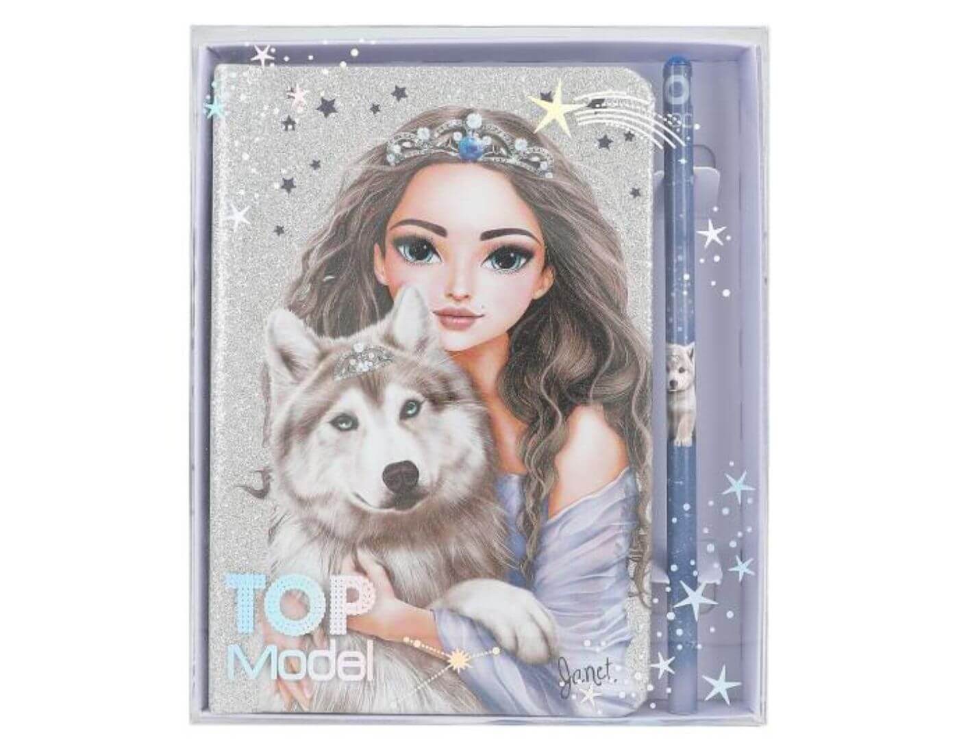 Depesche Notizbuch TOPModel Notizbuch & Bleistift WOLF