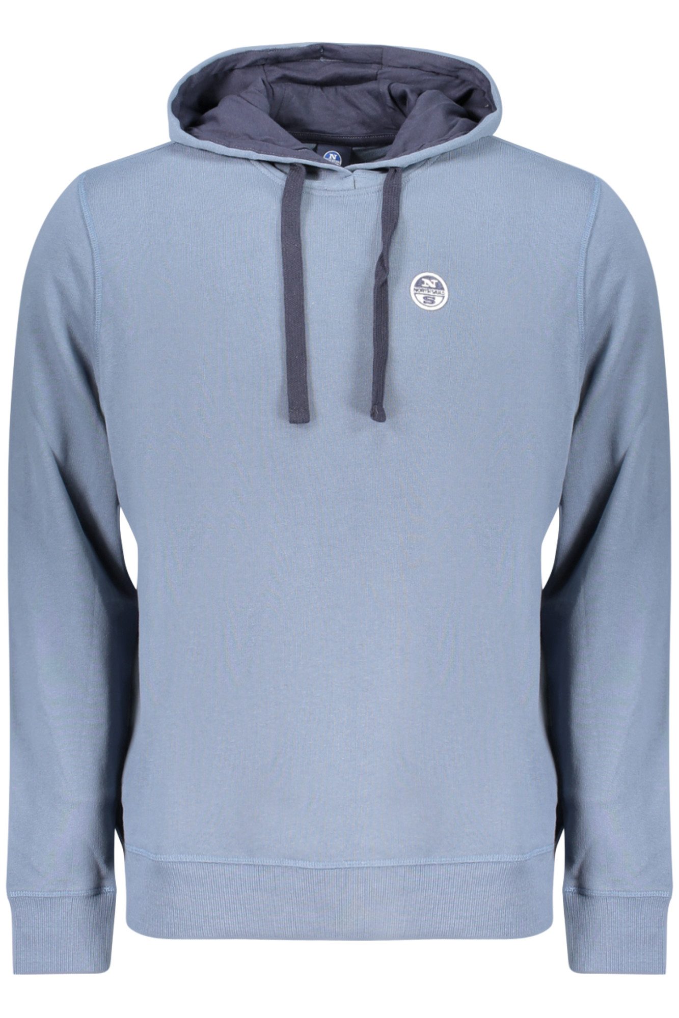 North Sails Sweatshirt Stylisches Herren Kapuzensweatshirt in Blau - Ohne