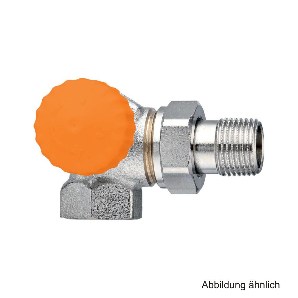 Heizkörper HEIMEIER Thermostat-Ventilunterteil Eclipse, Winkeleck/ links, DN15 (1