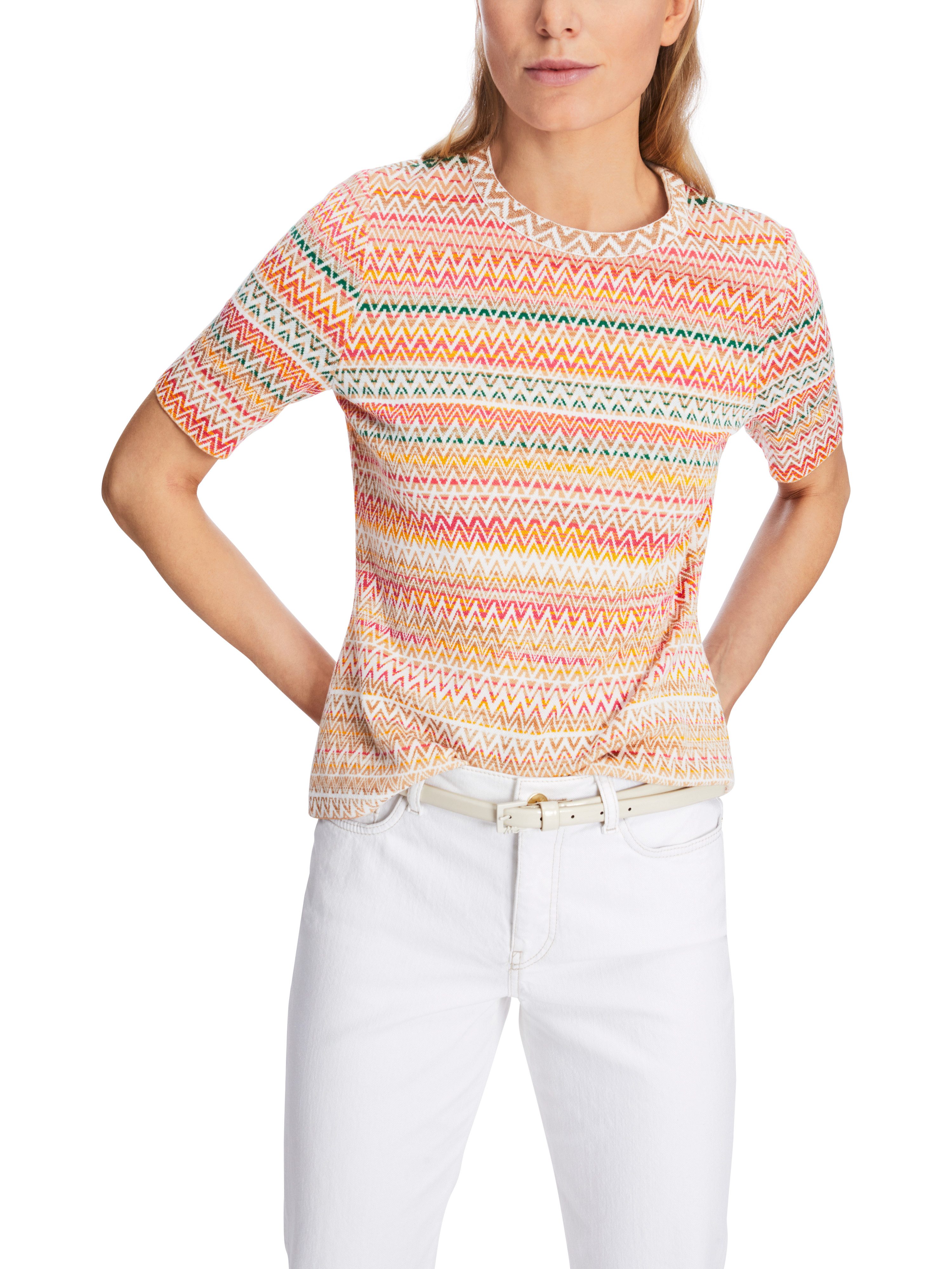 Marc Cain Rundhalspullover Bright Beginnings Premium günstig online kaufen
