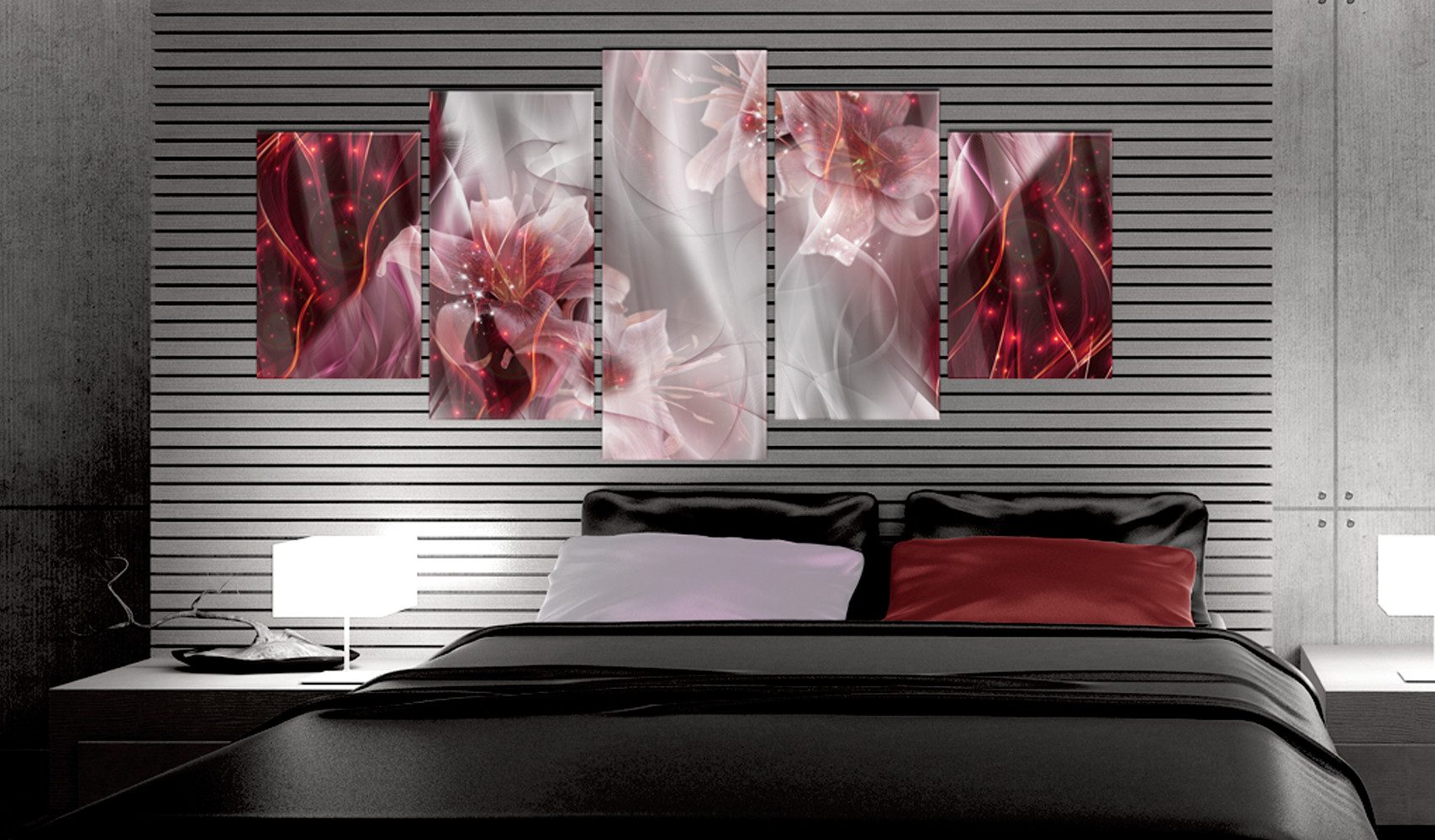 Artgeist Acrylglasbild Incarnadine Comet [Glass]