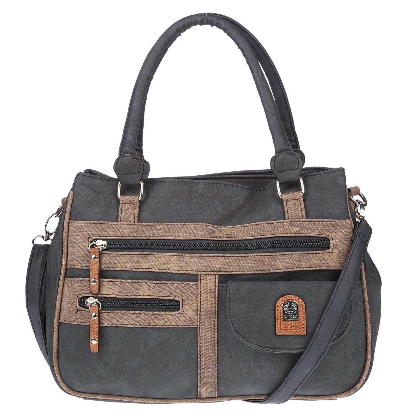 Christian Wippermann Henkeltasche Große Damen Tasche Umhängetasche Schultertasche, Henkeltasche – Bild 2 von 5