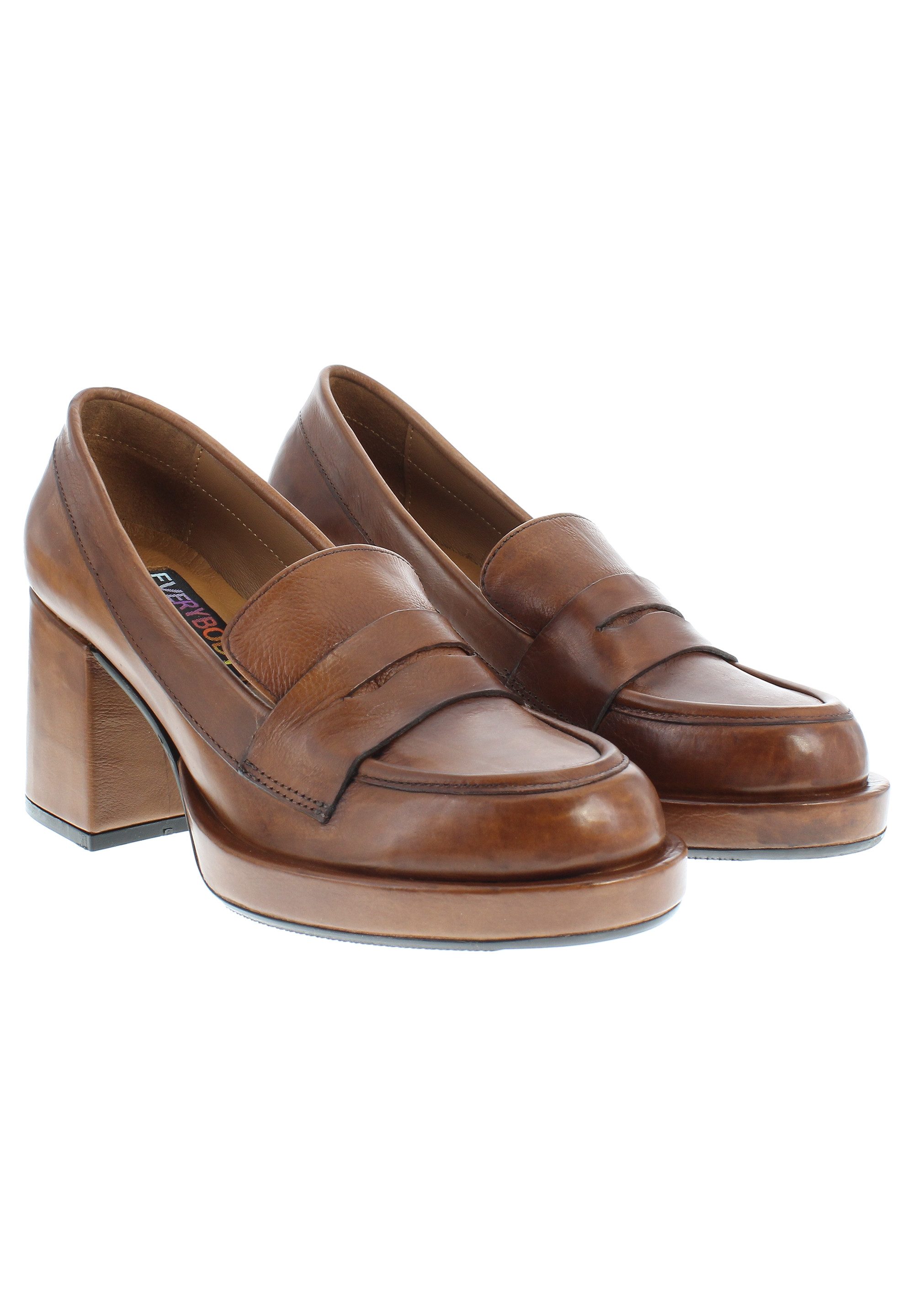 Everybody DANTE - coole Loafer auf Plateau Plateaupumps