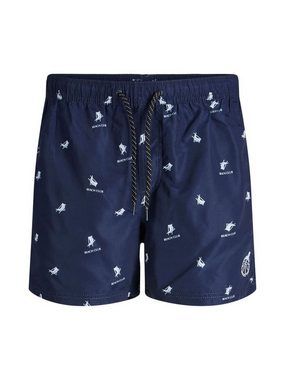 Jack & Jones Badeshorts Kurze Bermuda Badeshorts Hose Beach Design JJSWIM (1-St) 4138 in Navy