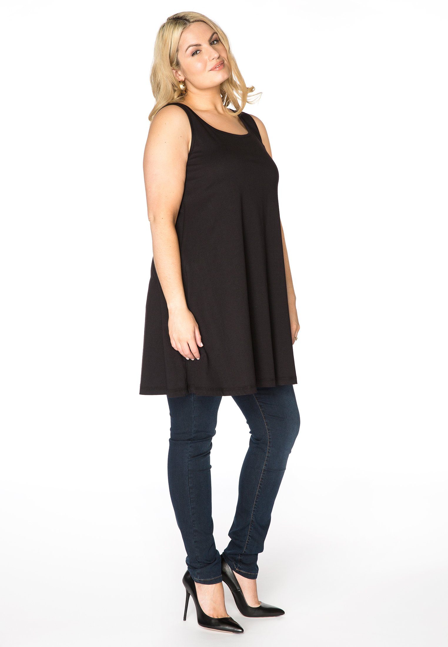 YOEK Shirttop Damen Top Große Größen günstig online kaufen