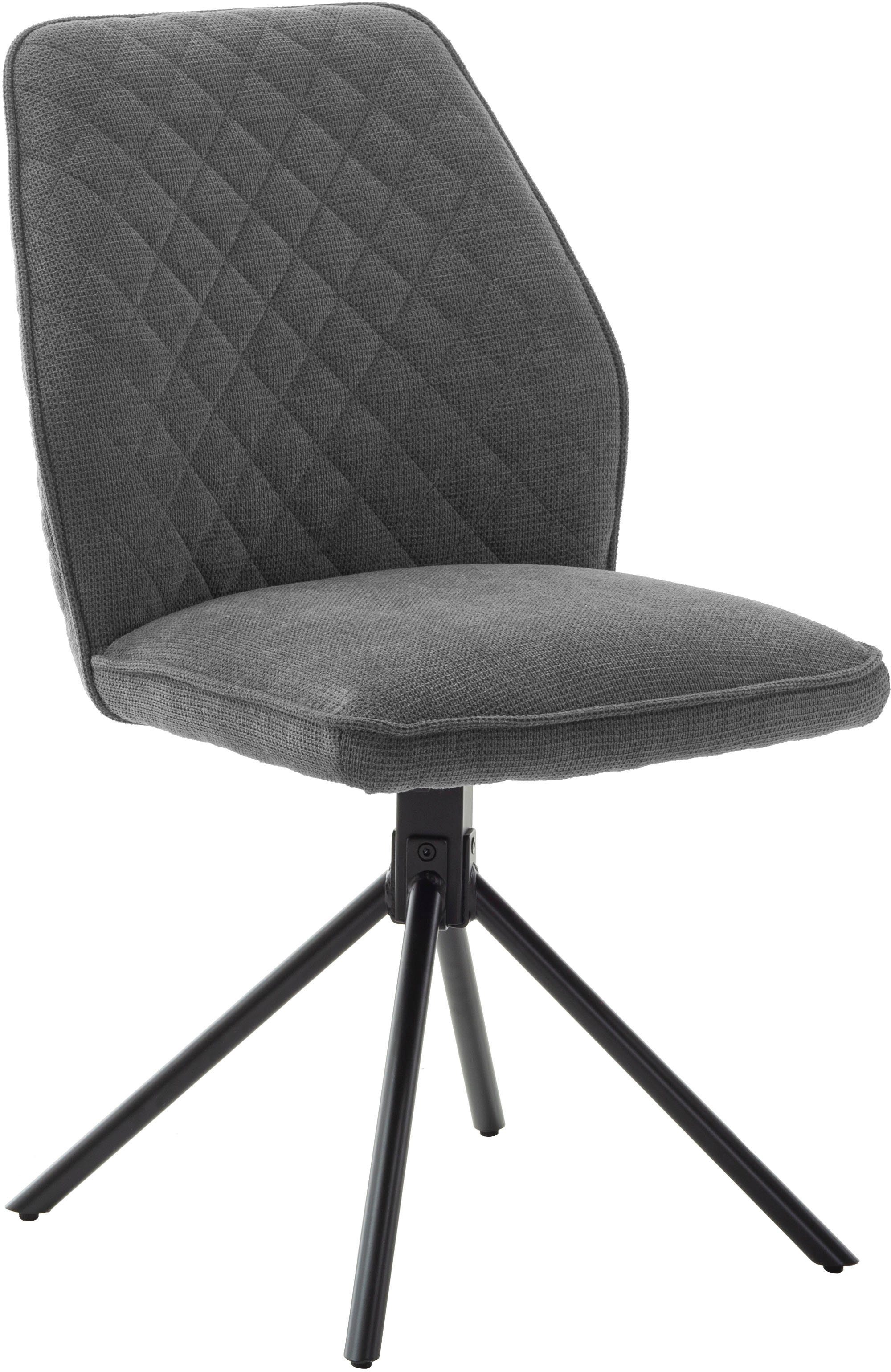 MCA furniture Esszimmerstuhl ACANDI grau | grau | 4-Fuß-Stühle