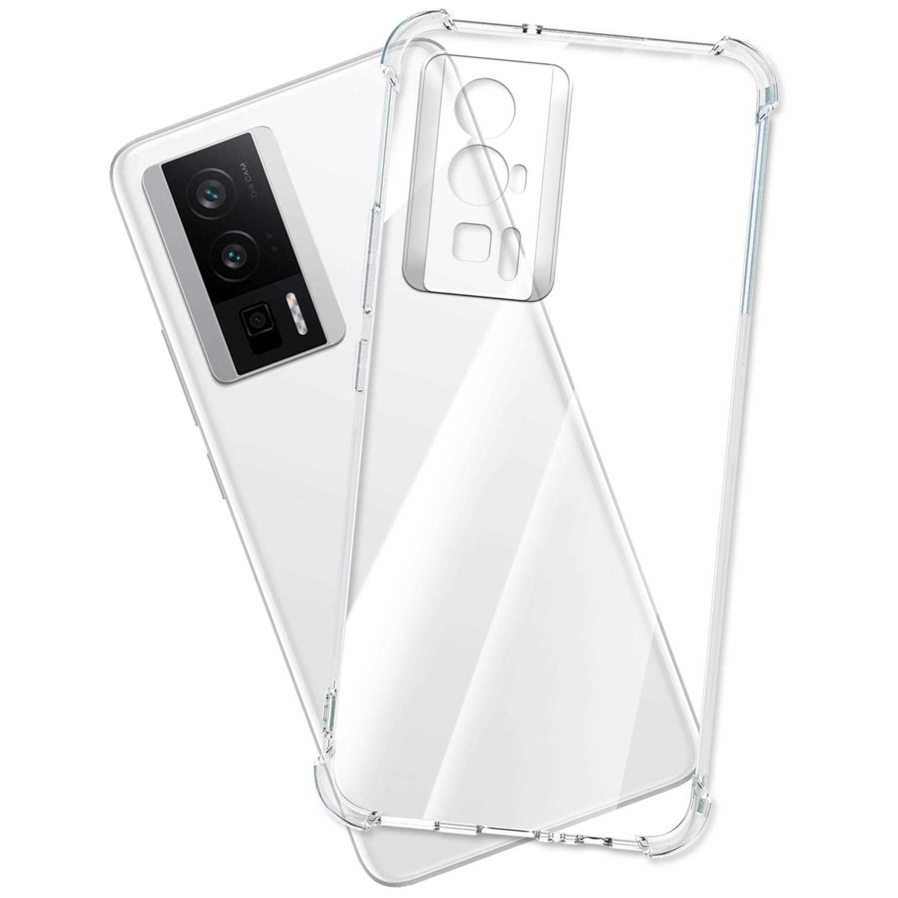 mtb more energy Smartphone-Hülle Clear Armor Case für Xiaomi Poco F5 Pro (6.67), Transparente TPU Schutzhülle Case Backcover mit Anti-Shock Verstärkung