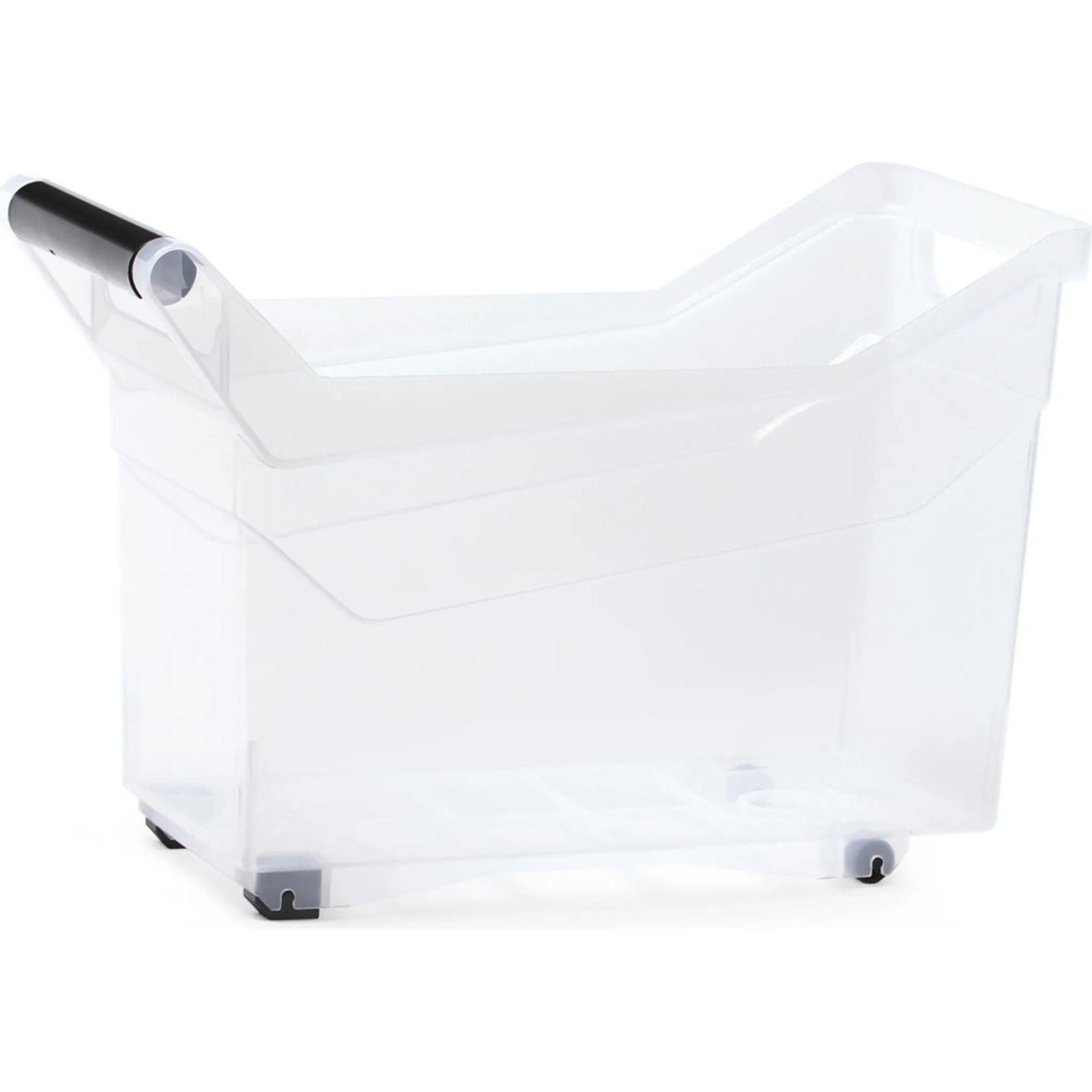 Prosperplast Aufbewahrungsbox Aufbewahrungsbox 14L mit Rollen & Griff Kunststoff