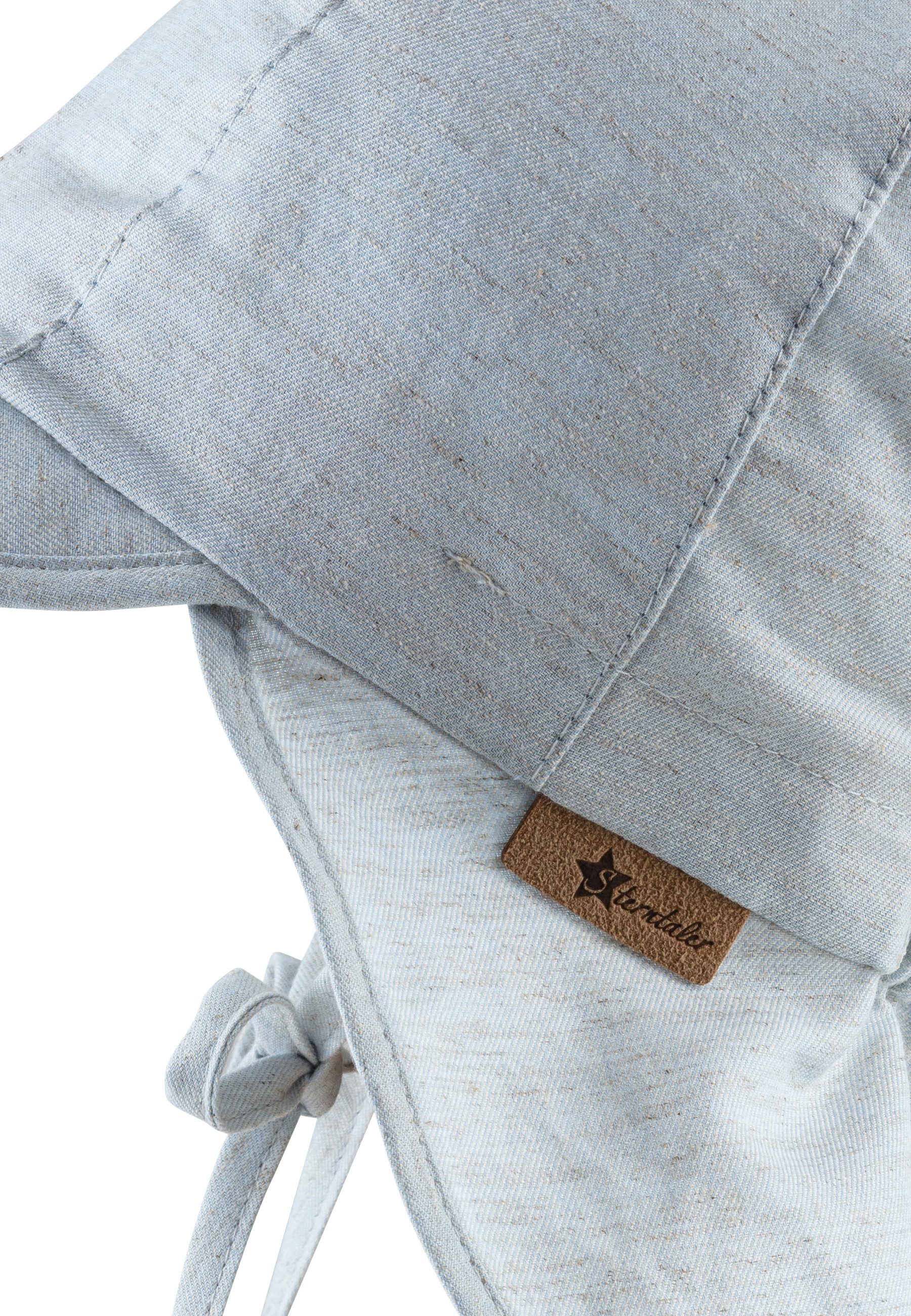 Sterntaler® Schirmmütze Schirmmütze mit Nackenschutz meliert (1-St)